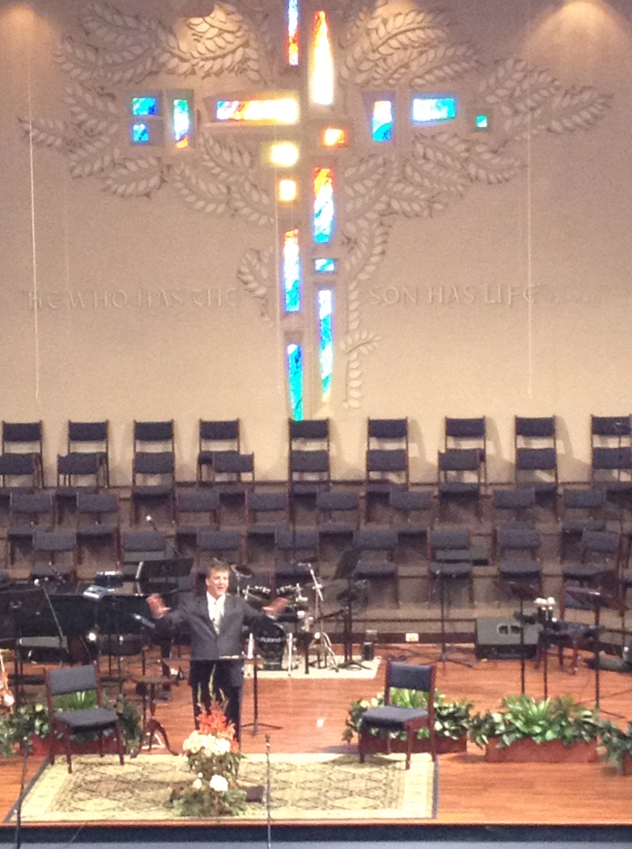 Pastor Mark Bates at Village Seven