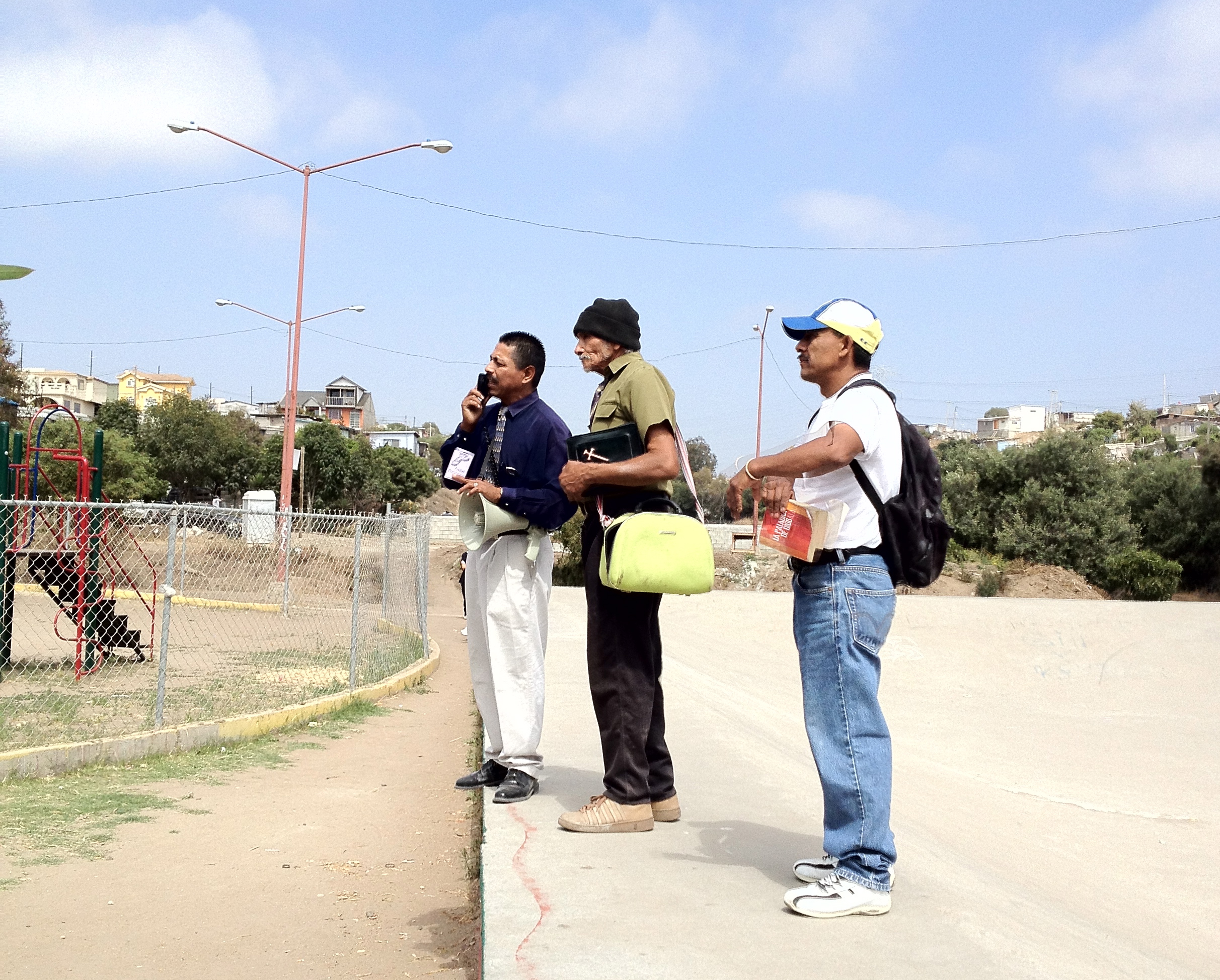 Some of the guys we were out sharing with In Rosarito