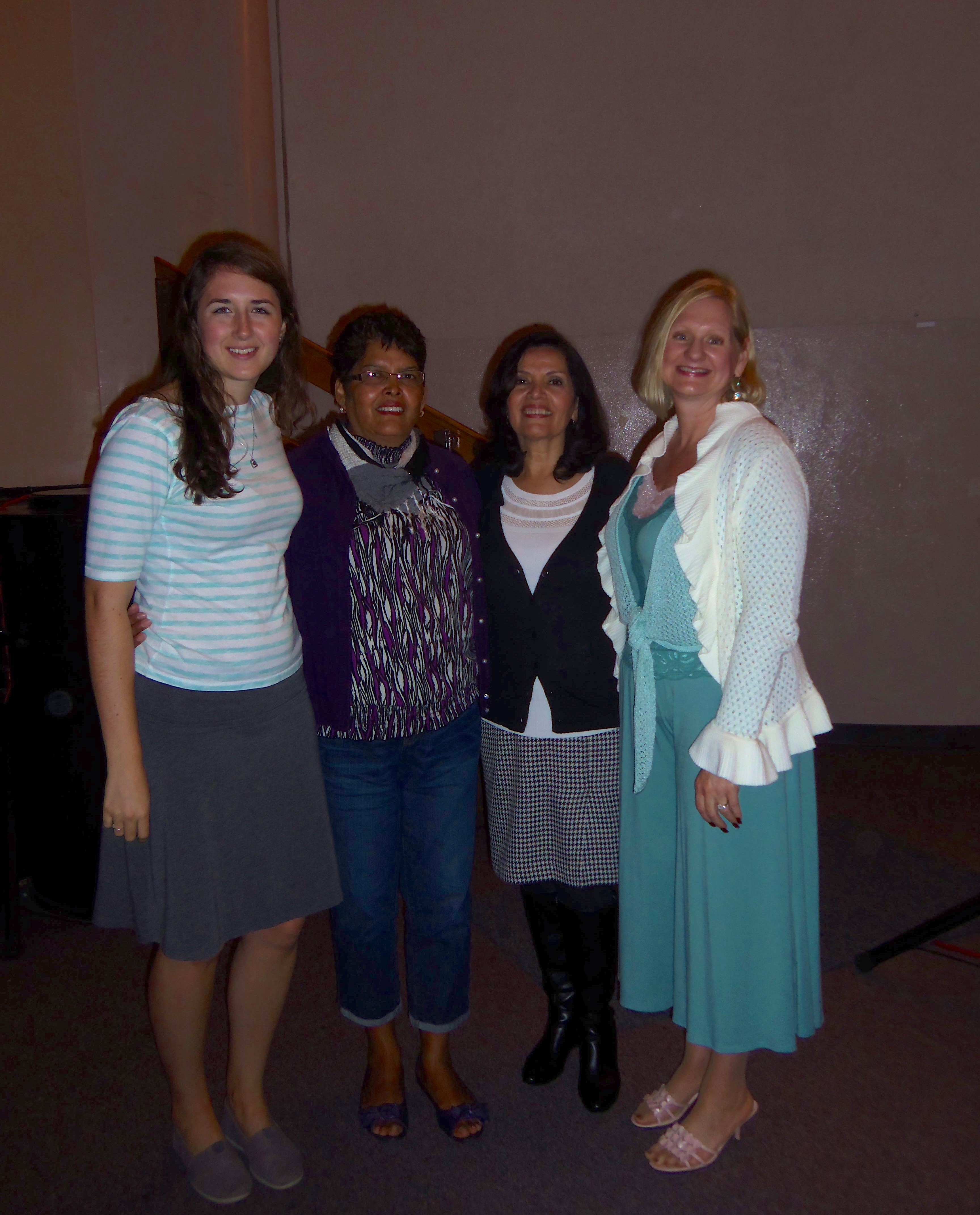 Emily, Oliva, Elizabeth and Dawn (from left to right)