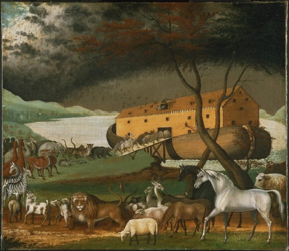 Noah's Ark (1846), a painting by the American folk painter Edward Hicks