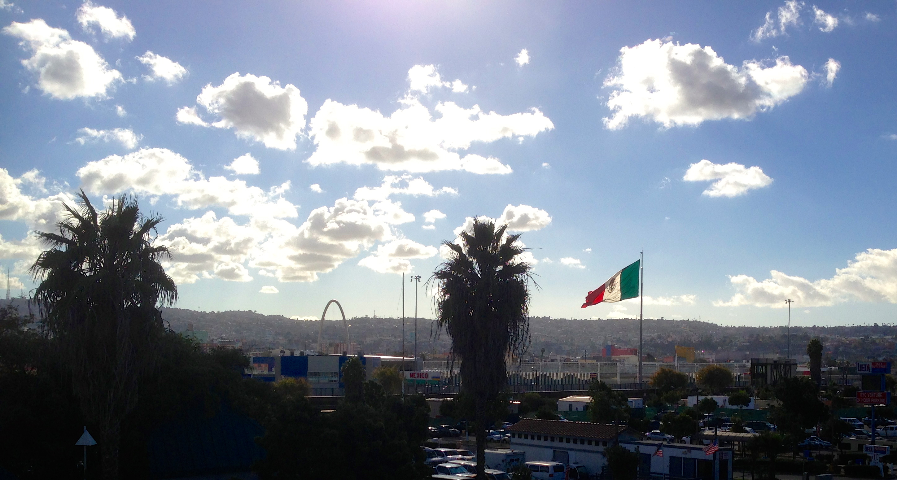 Tijuana at the San Ysidro Border crossing