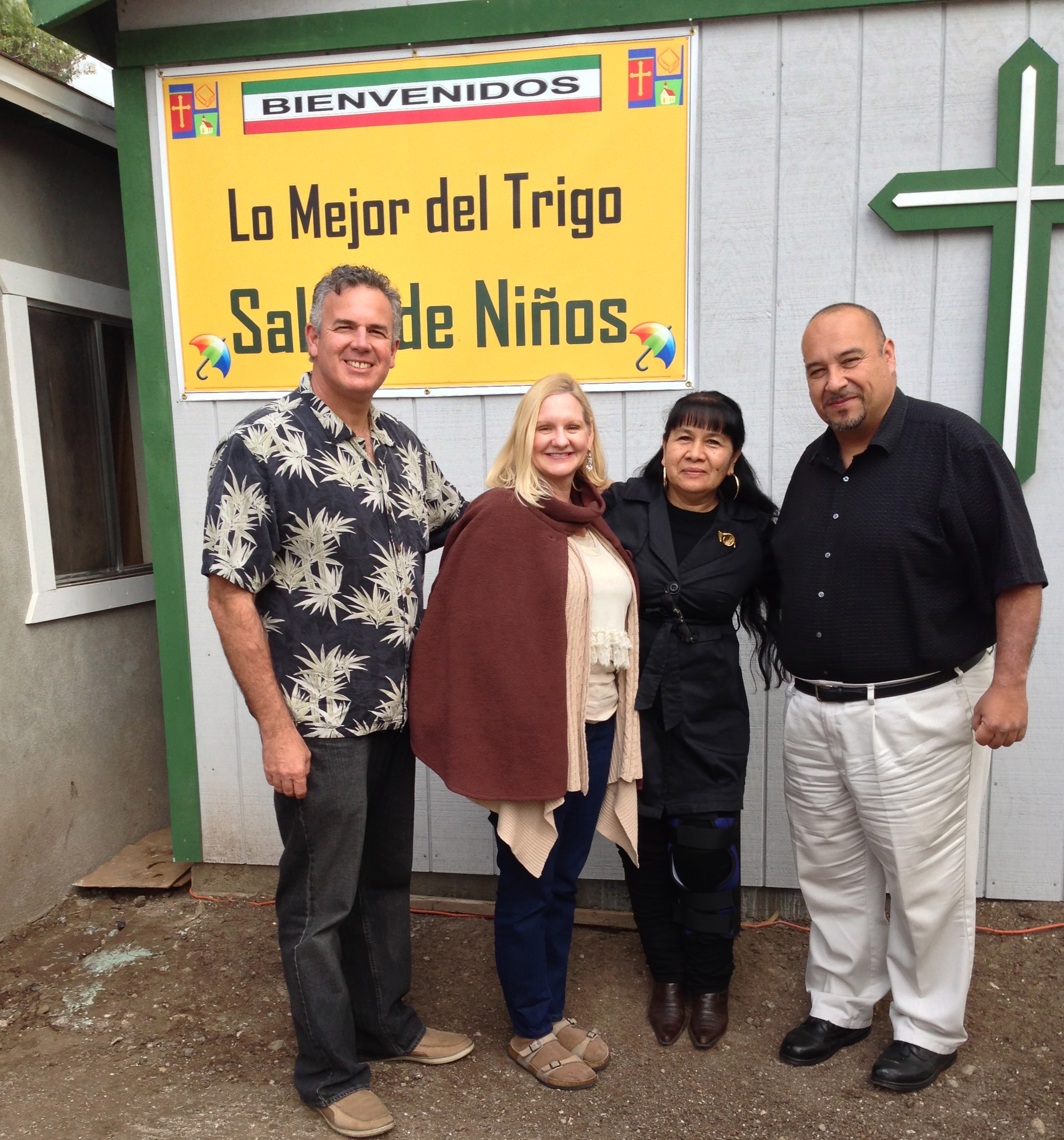 Dave & Dawn with pastor Leo and Gloria Nevarez (they pastor in Rosarito)