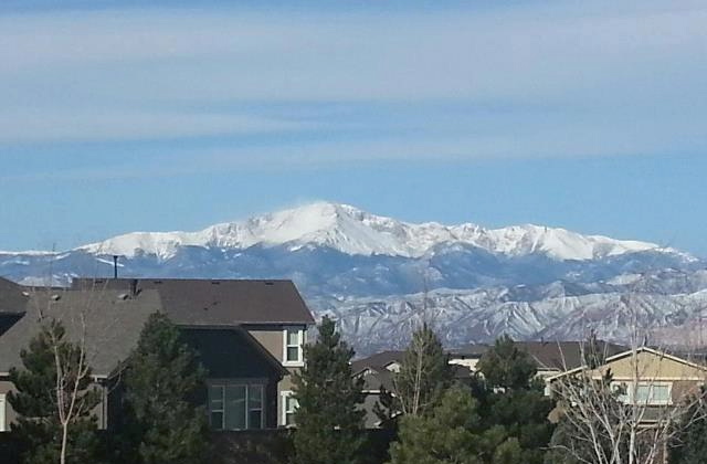 The beauty of Colorado Springs (taken by Terry Bradley)