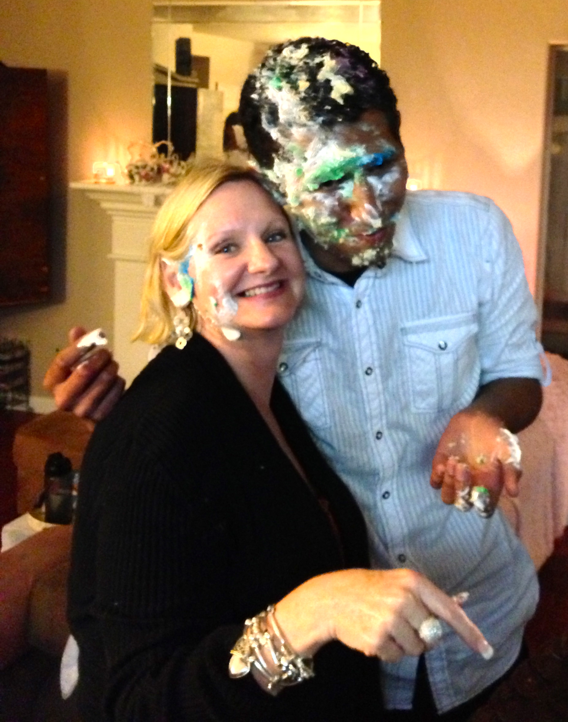 Dawn and Vicente after the mordida