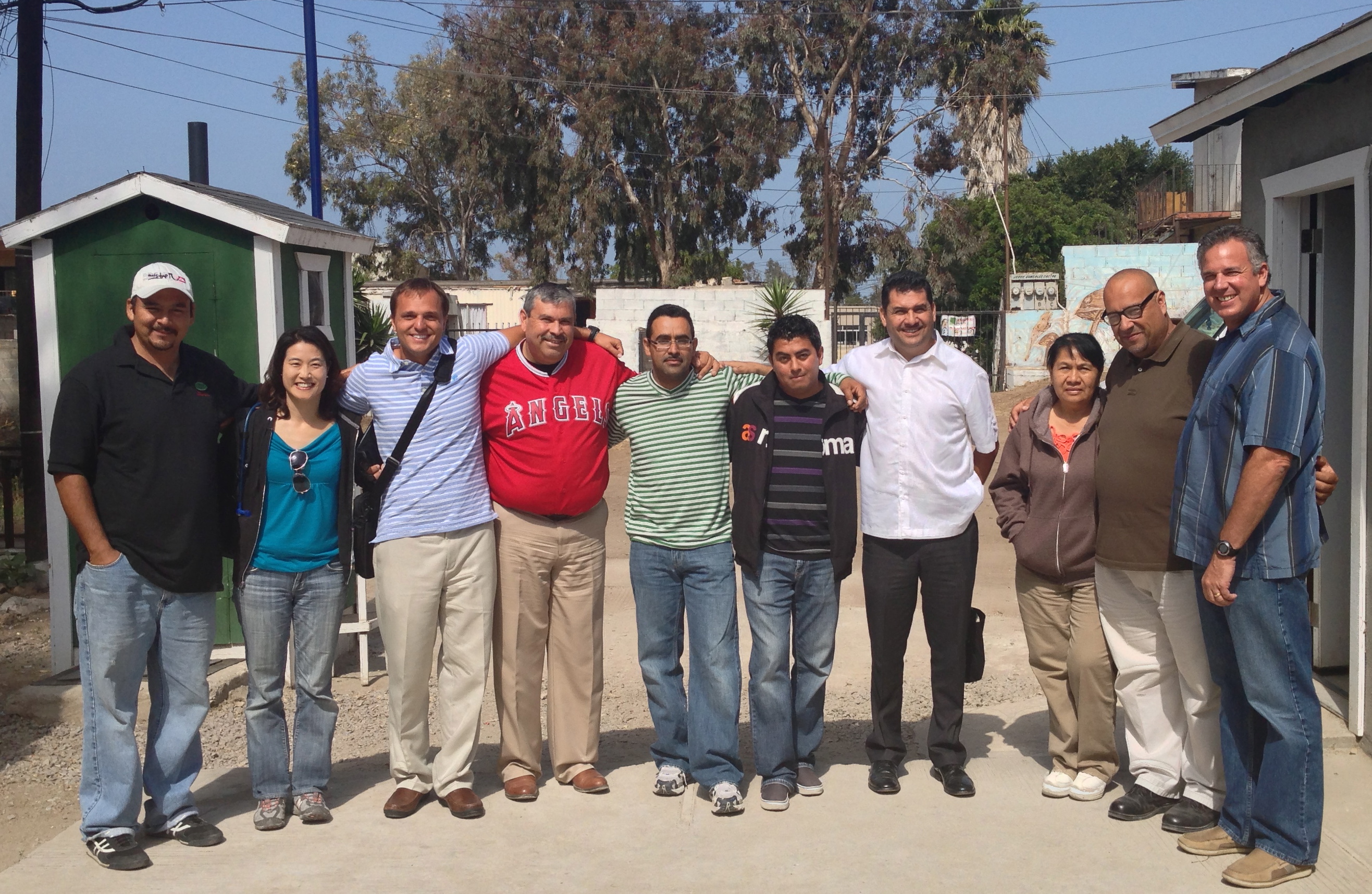 The pastors from Lo Mejor del Trigo that we met with last week.