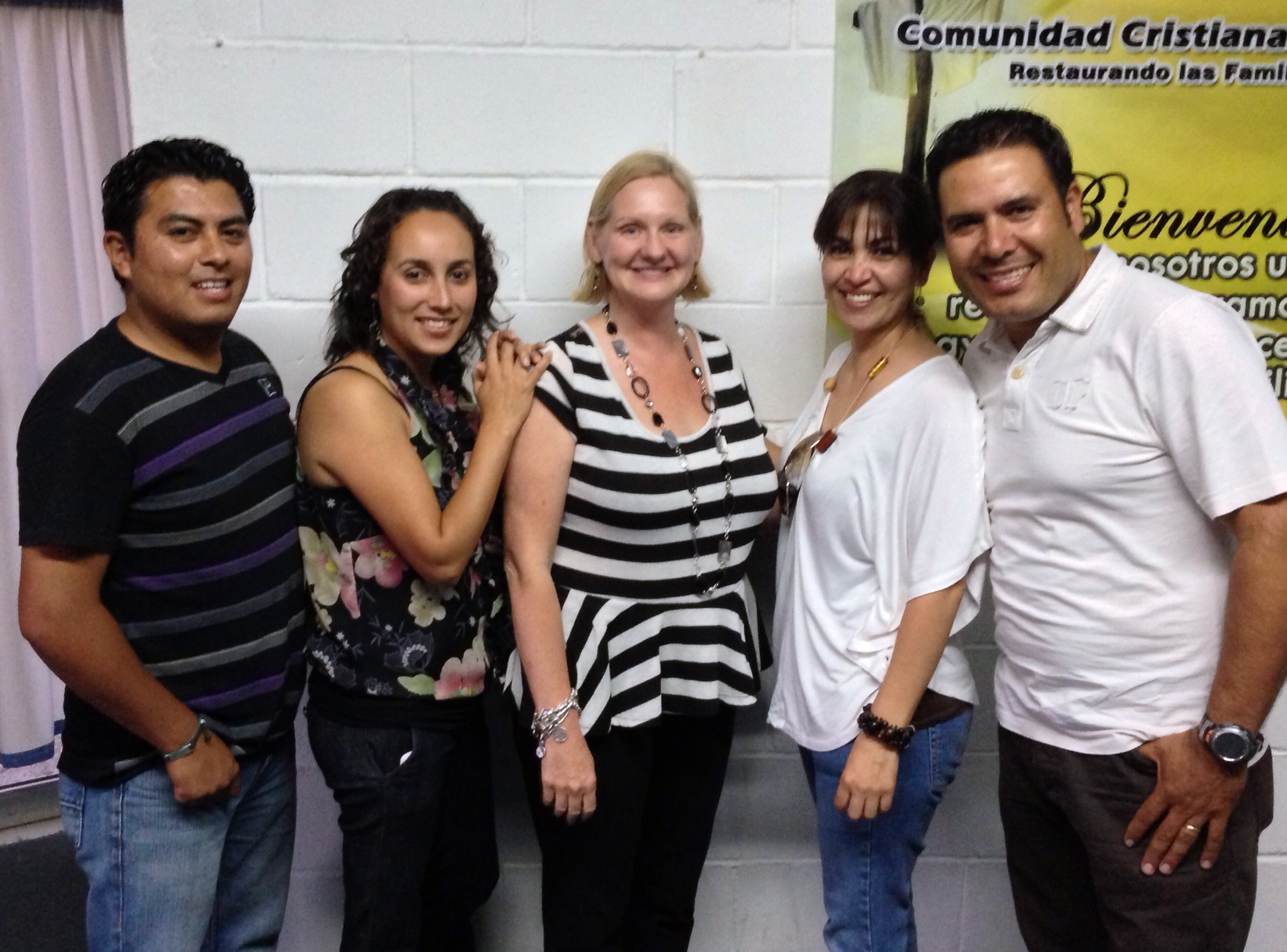 Abraham & Martha, Dawn, Cristina & Cesar (the pastors and their wives that Dawn and Dave were with this week)