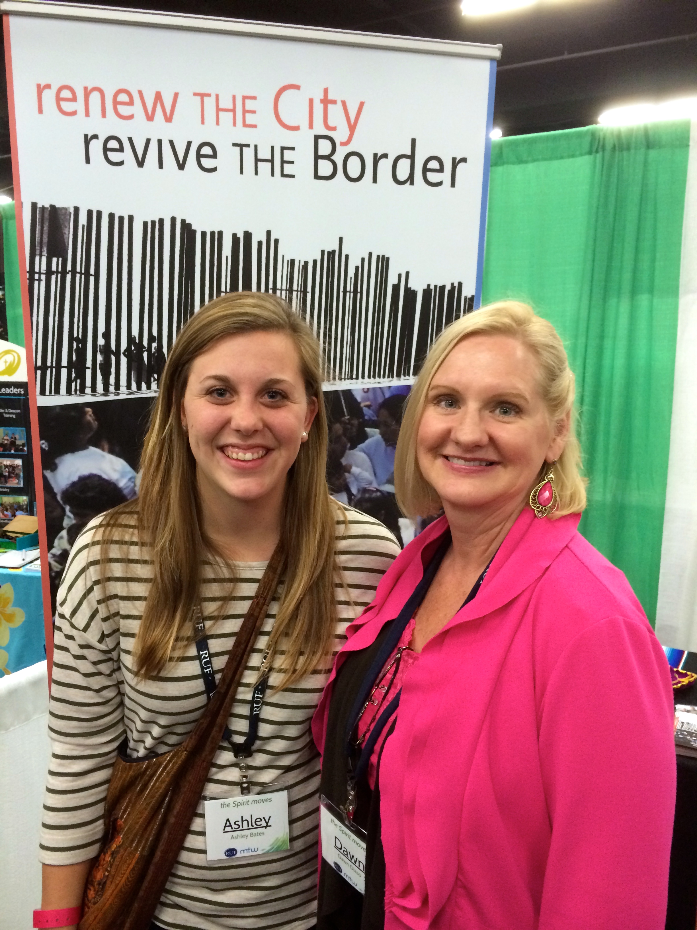 Dawn with Ashley Bates a friend from Colorado and student at Covenant College