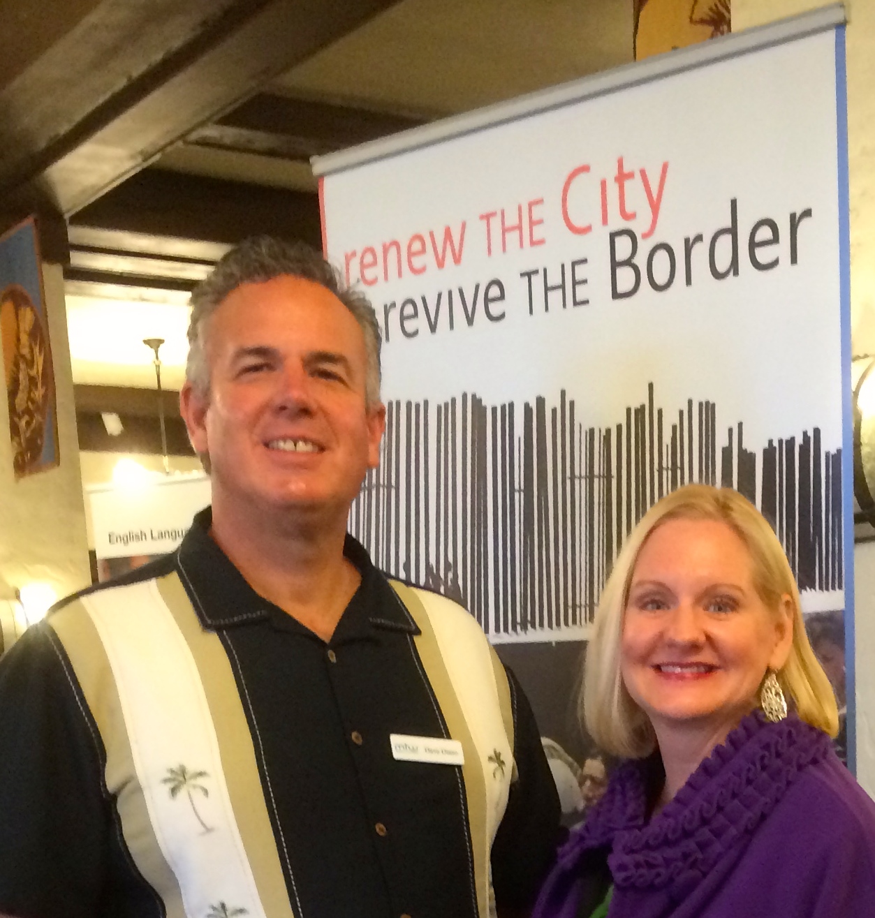 Dave and Dawn - thankful for the Lord's renewing work on the border