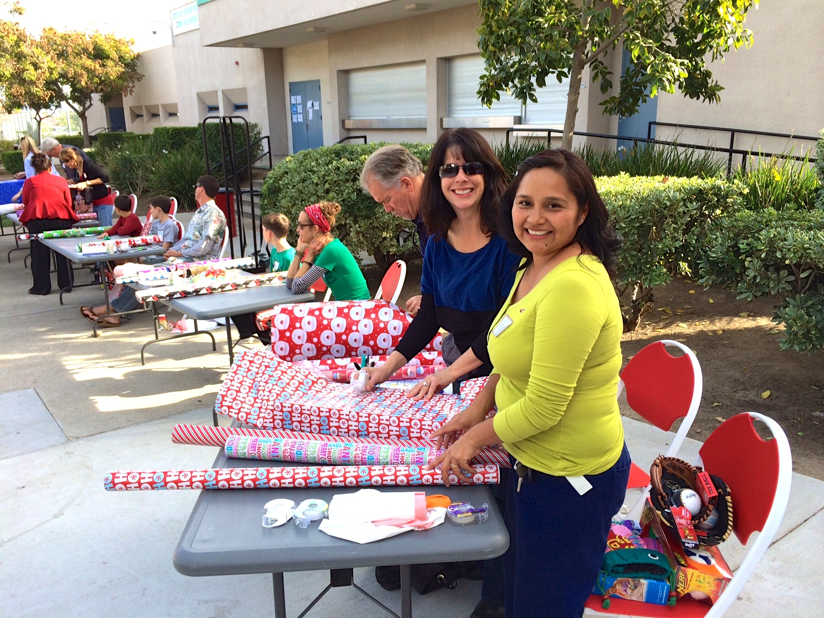 Wrapping Presents for All Our Guests