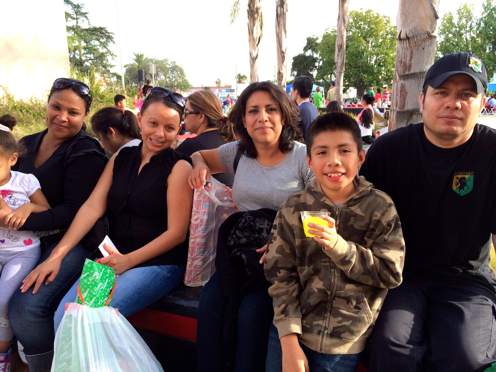 Great to see some of our Students from ESL enjoying Christmas in the city