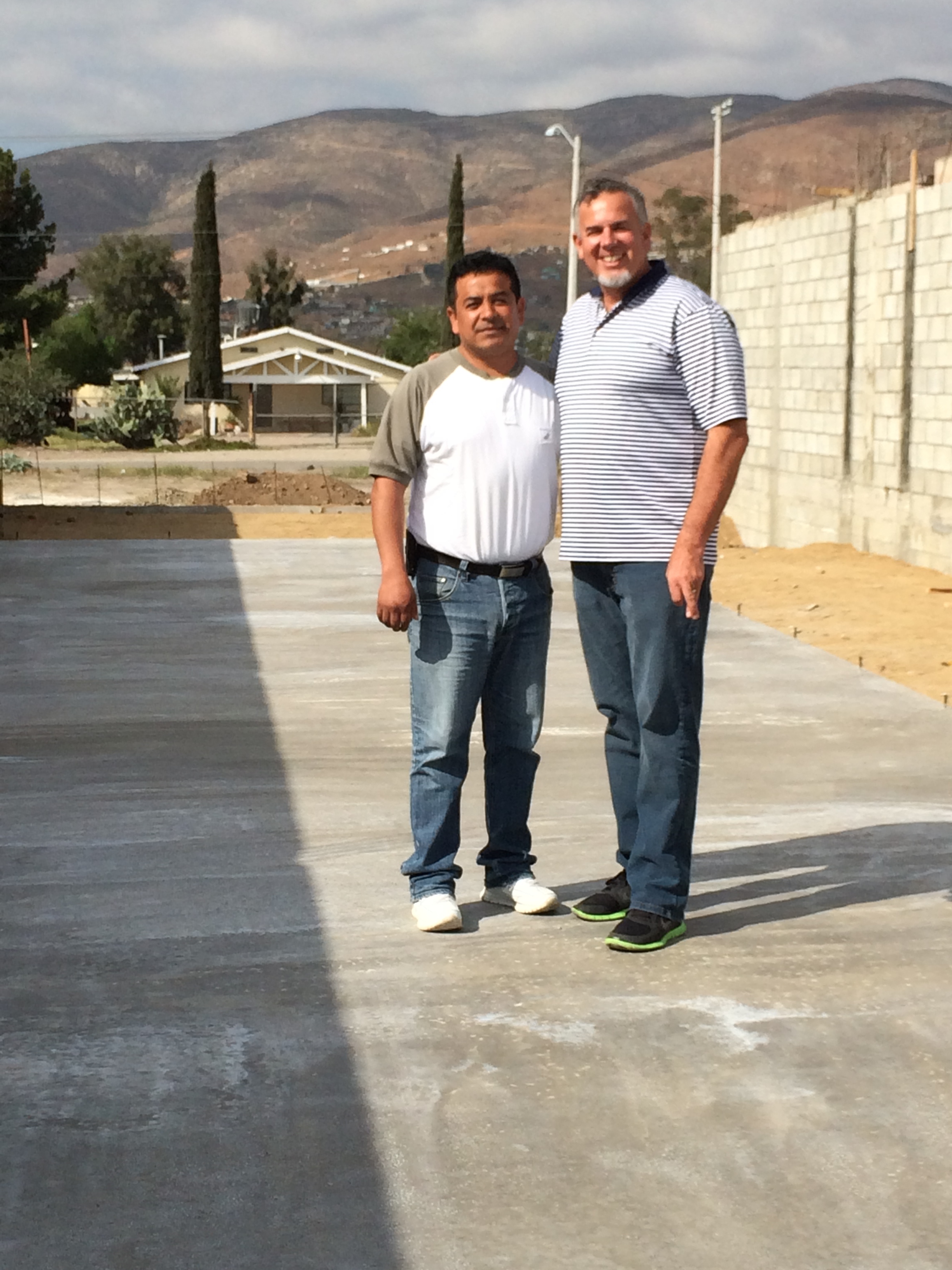 Dave with Pastor Ivan