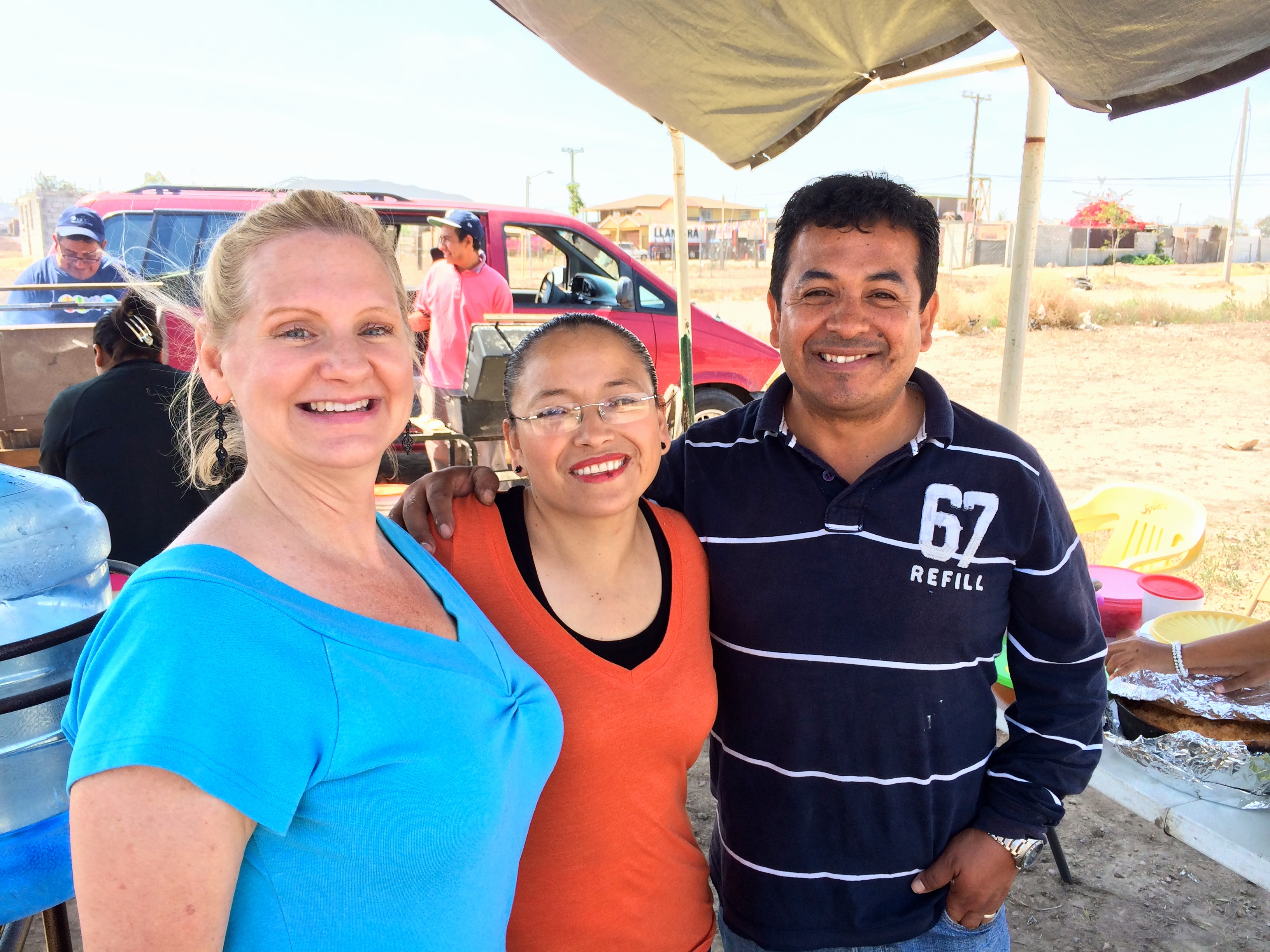 Dawn with Rocio and Ivan