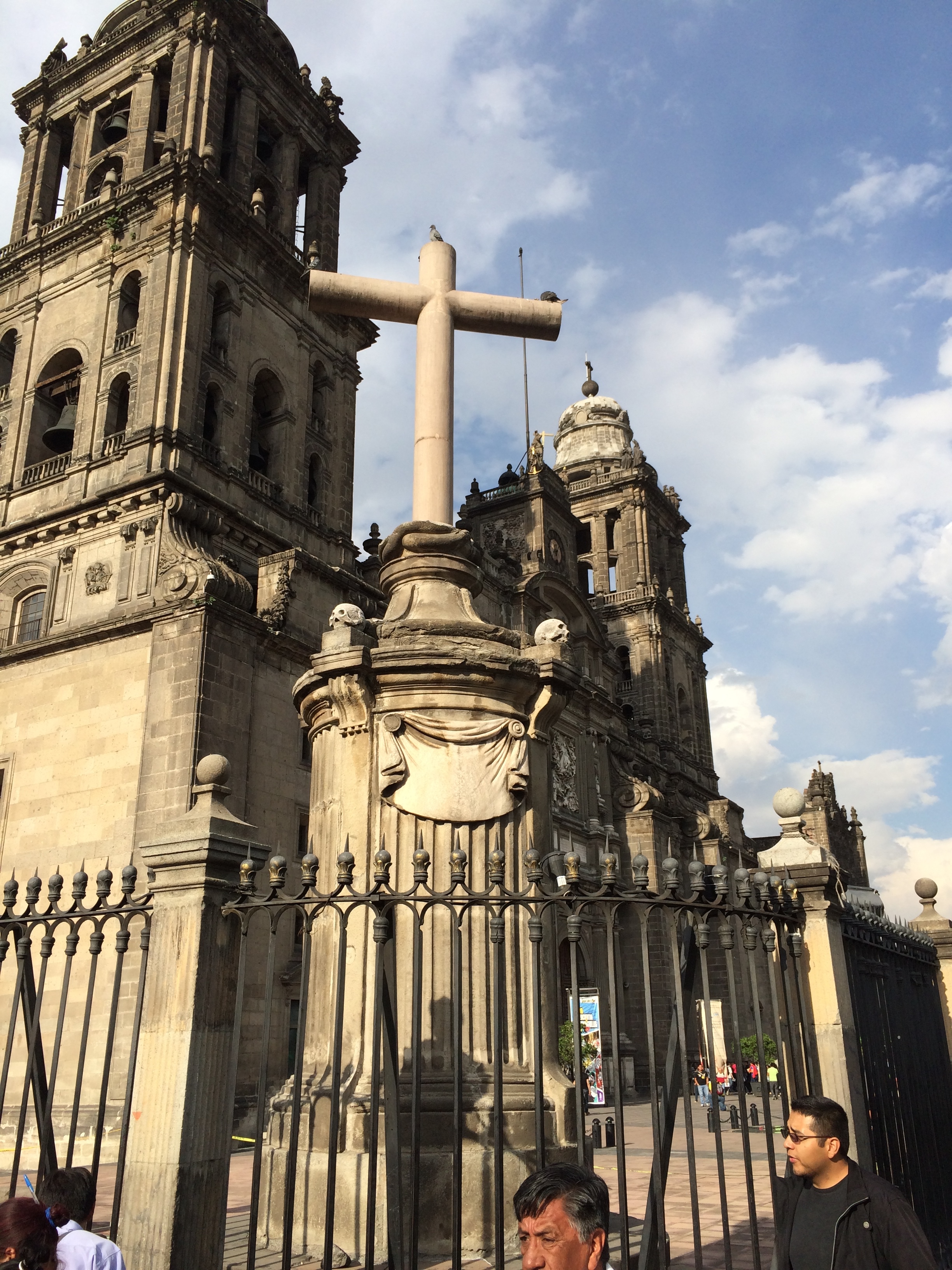 The Cathedral on the Zocalo in Mexico City