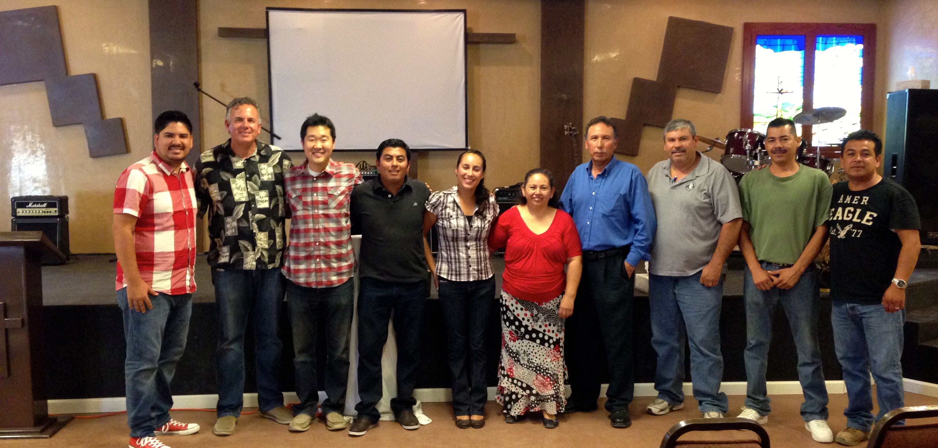 Some of the pastors that we are working with in Tijuana
