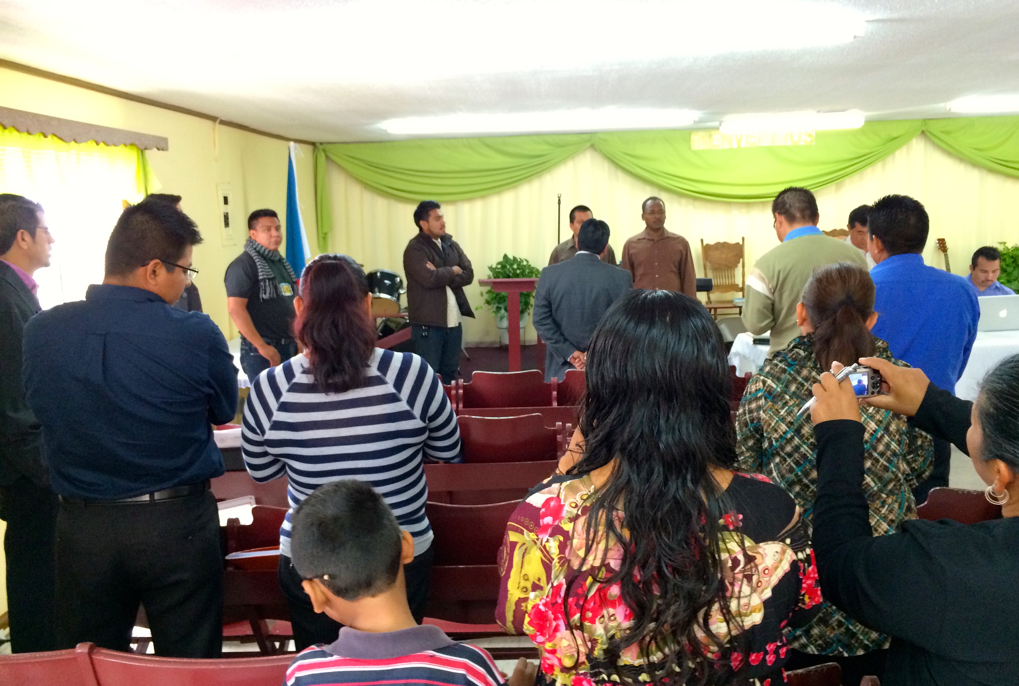 Meeting with church pastors and church leaders in Tijuana