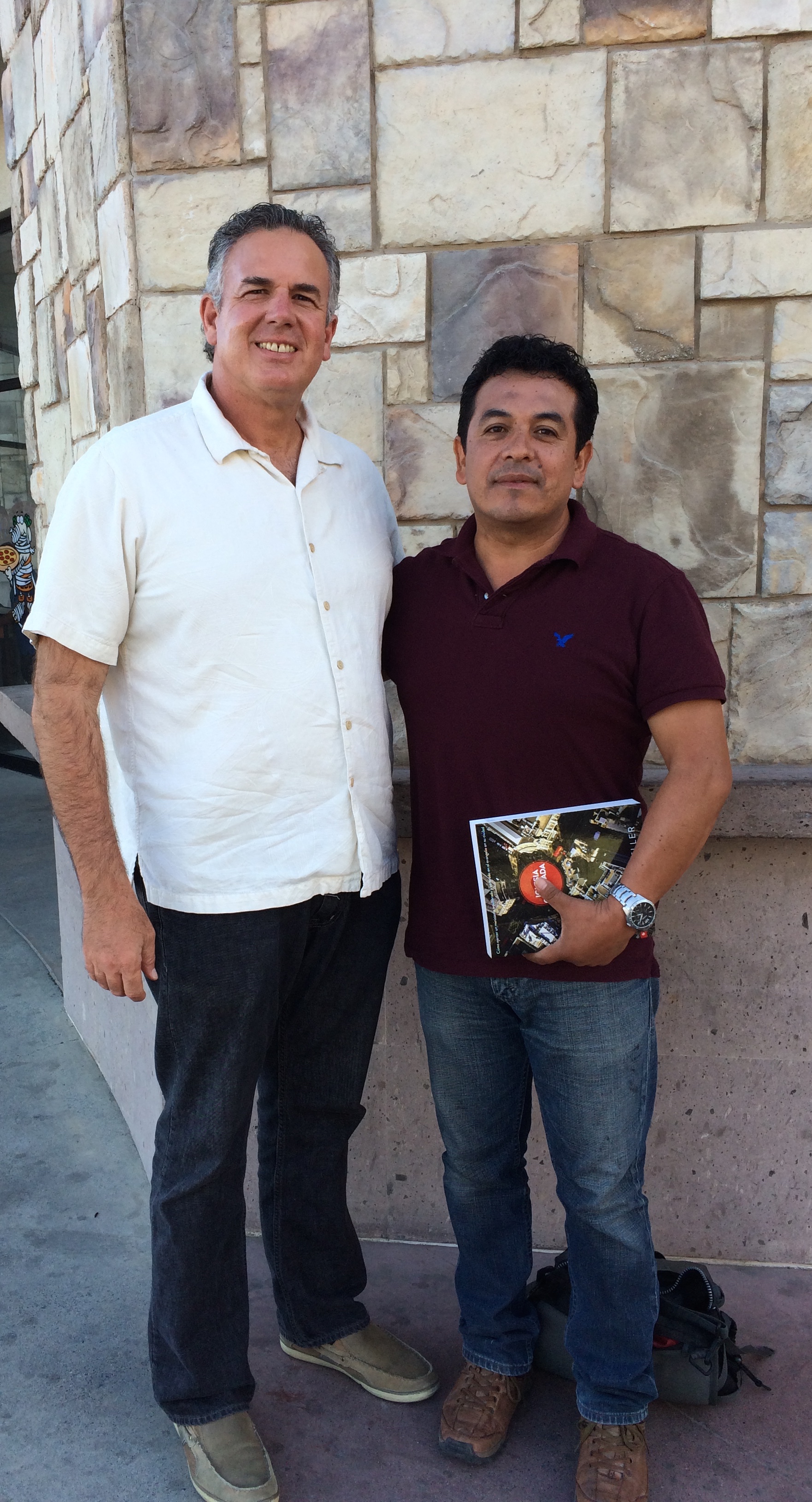 Dave with Pastor Ivan Casados