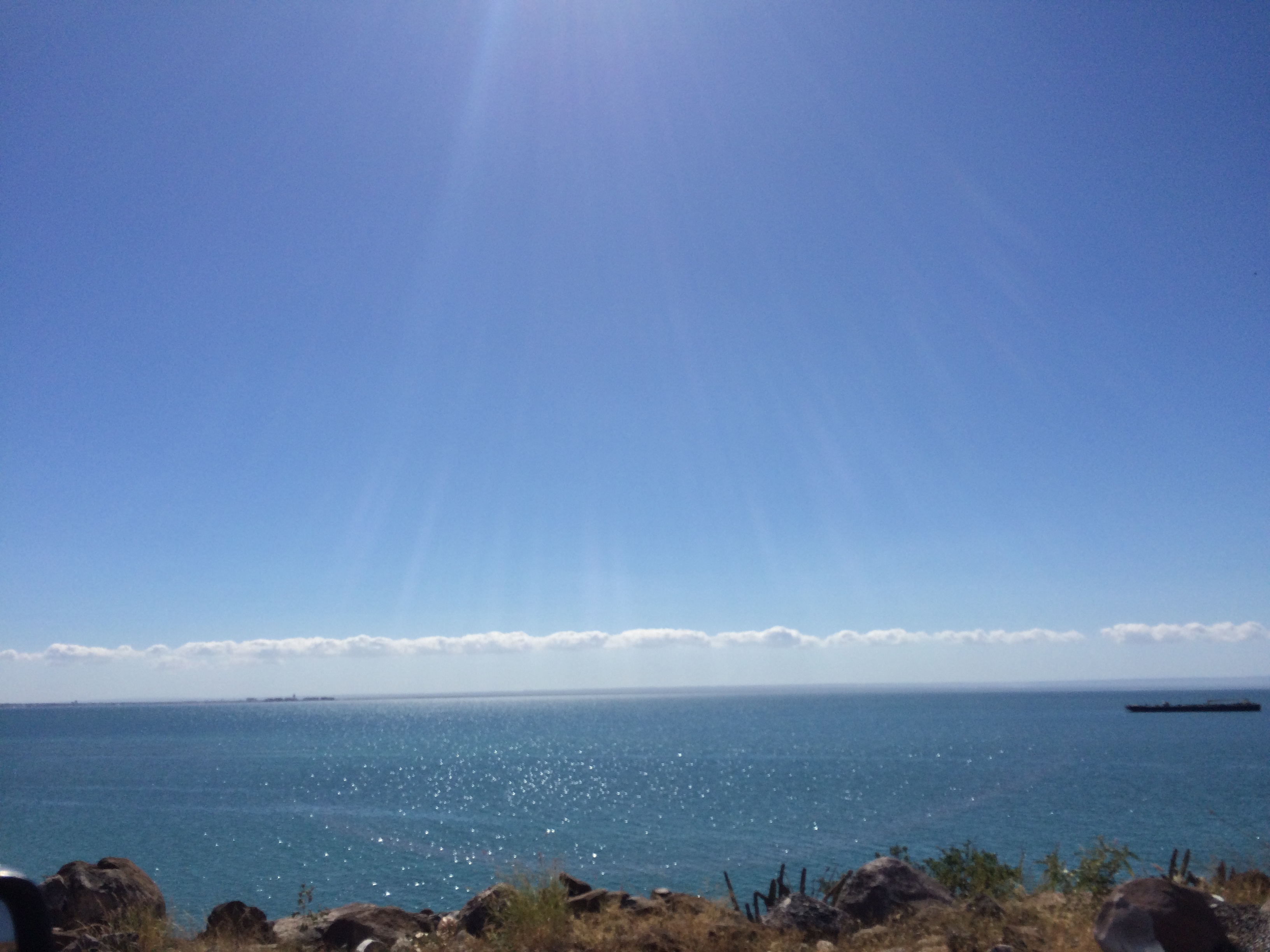 The coast off of La Paz, Baja California. We hope to start a new church plant there in 2015.