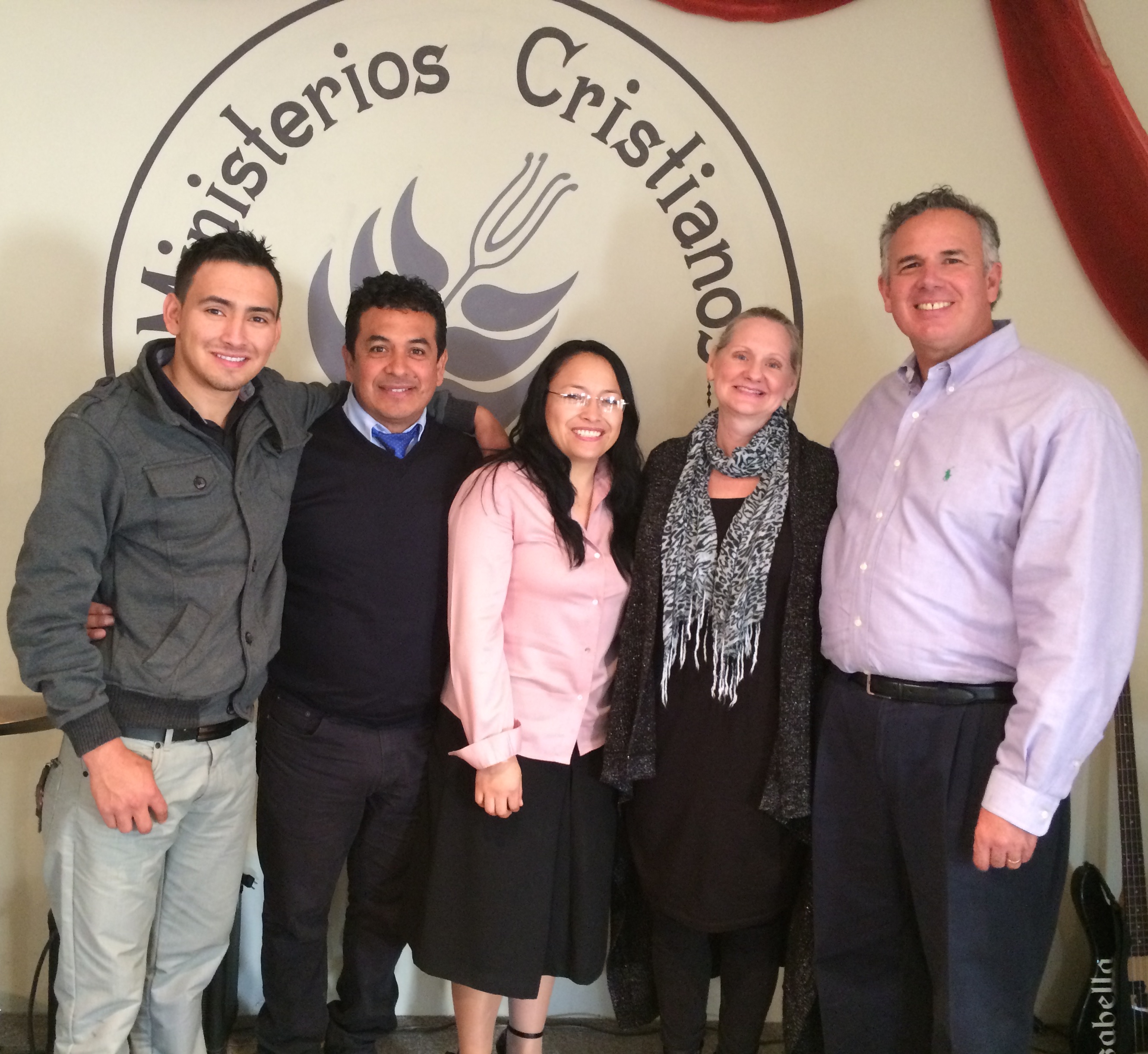 Dave & Dawn with Pastor Ivan and Rocio and their son Brandon
