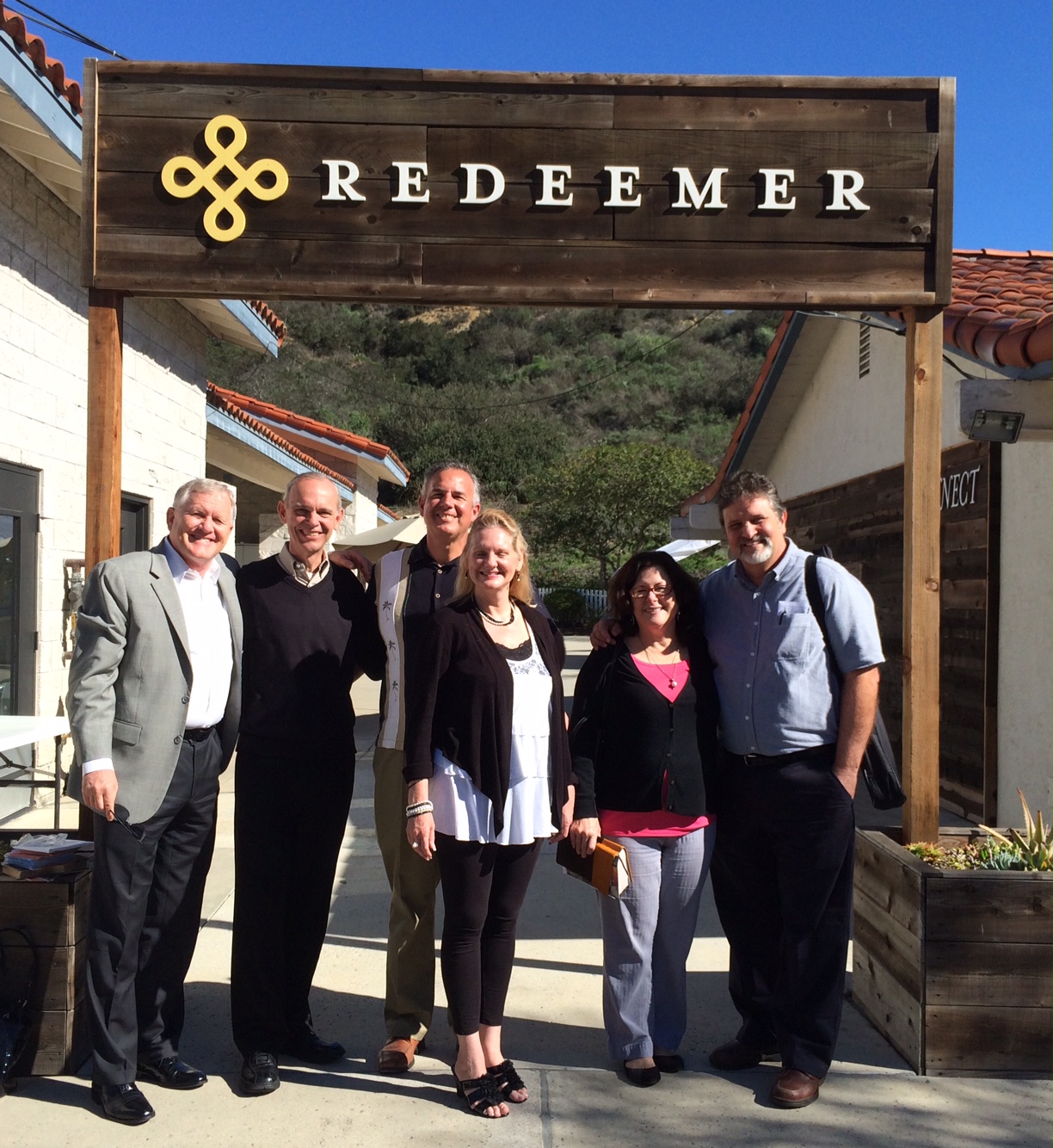 Jay Kyle, Jim DeWitt, Dave & Dawn, Alina & Verne Marshall at the West Coast Missions Conference