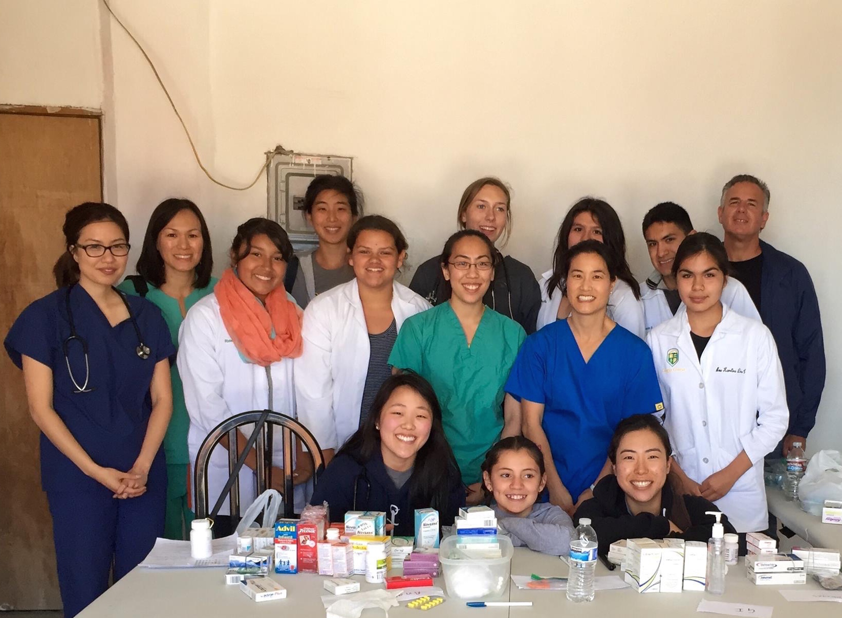 The medical team from Redeemer Presbyterian Church with the translators