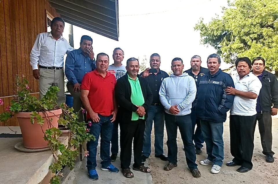 The group of pastors and leaders in San Antonio de las Minas