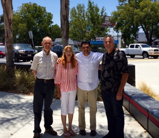Jim DeWitt, Valentina & Jaime Rodriguez with Dave