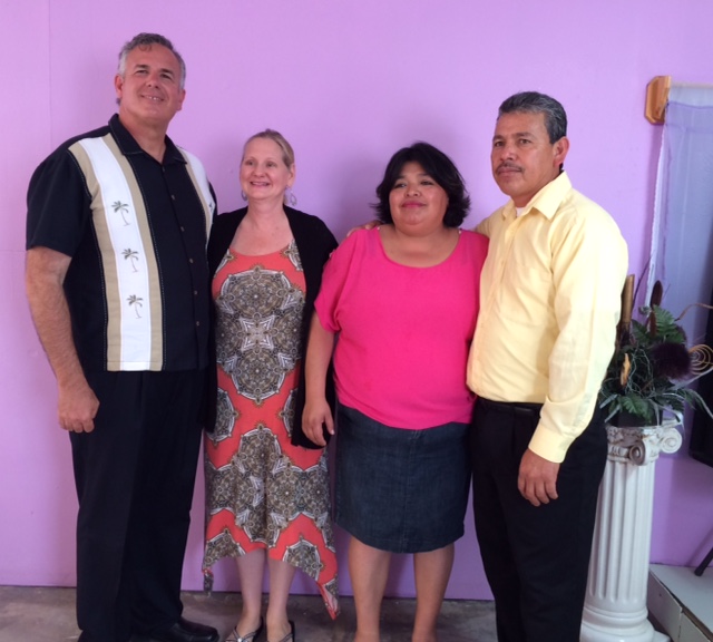 Dave & Dawn with Pastor Mario Perez and his wife, Mara