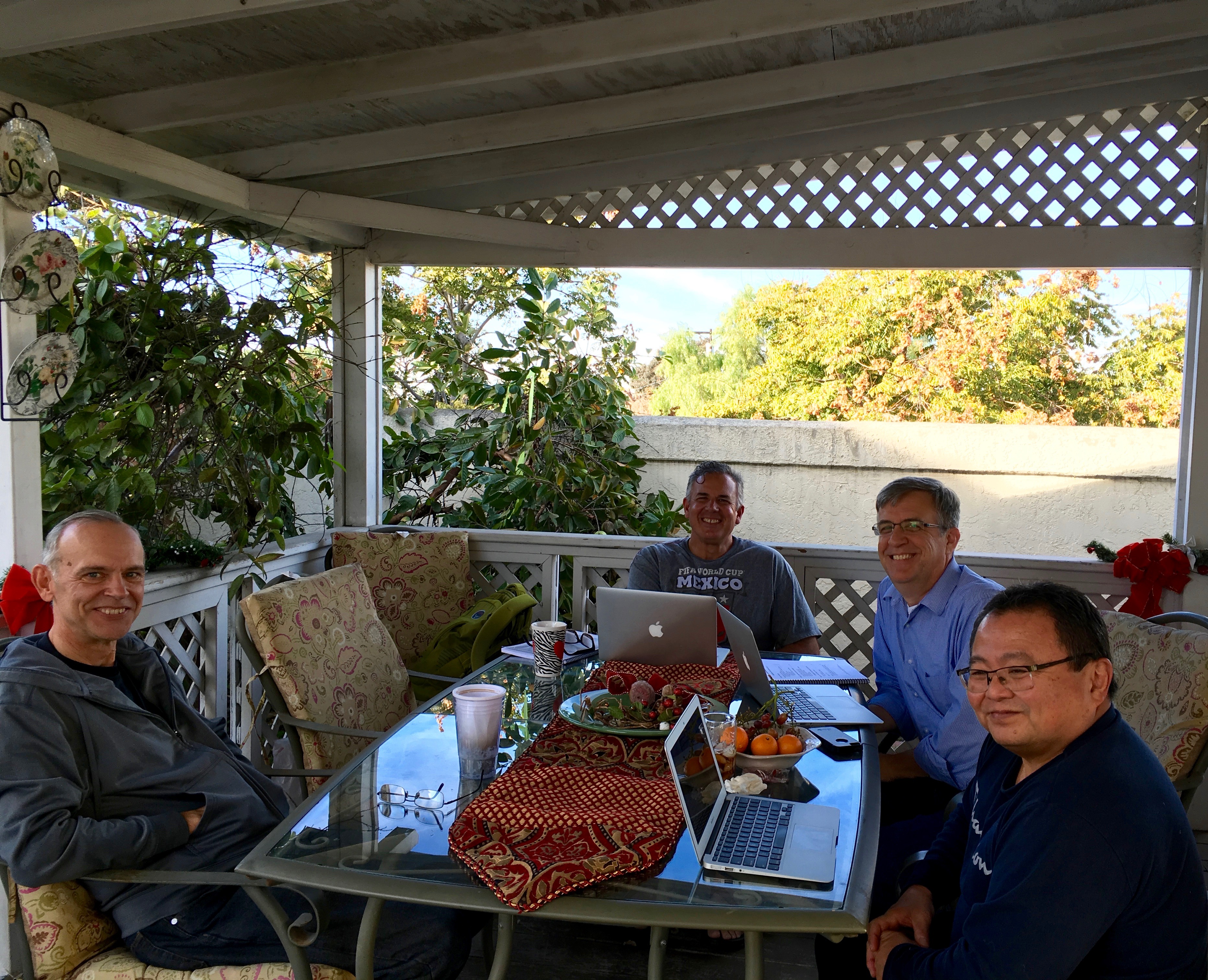 Our training team preparing for the Gospel coach training