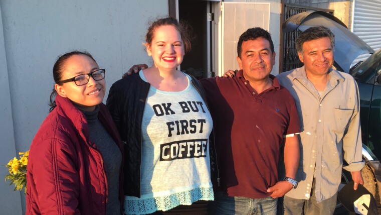 Rocio, Hannah, Ivan and Aaron