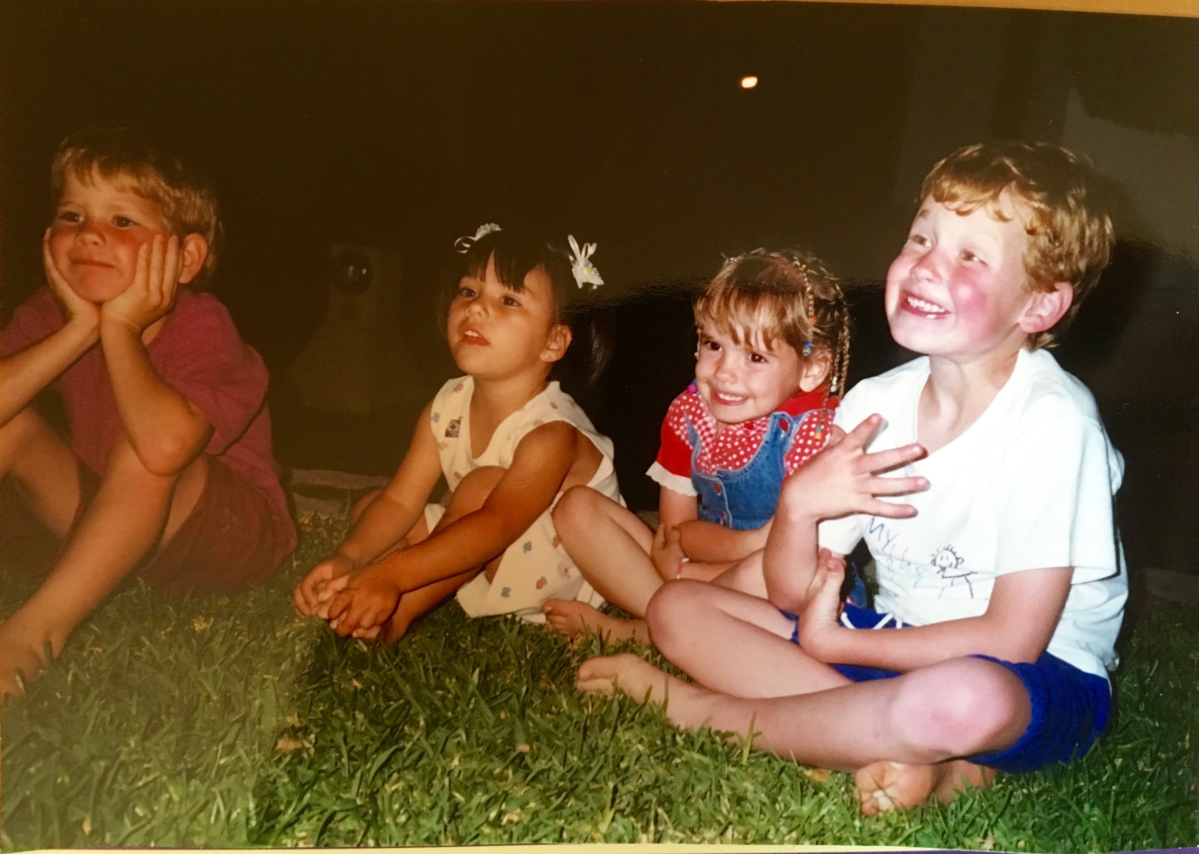 David, Jonathan & Hannah with their good friend Chivis. They reconnected with Chivis and 6 years ago she lived with us for 6 months. Fun times!