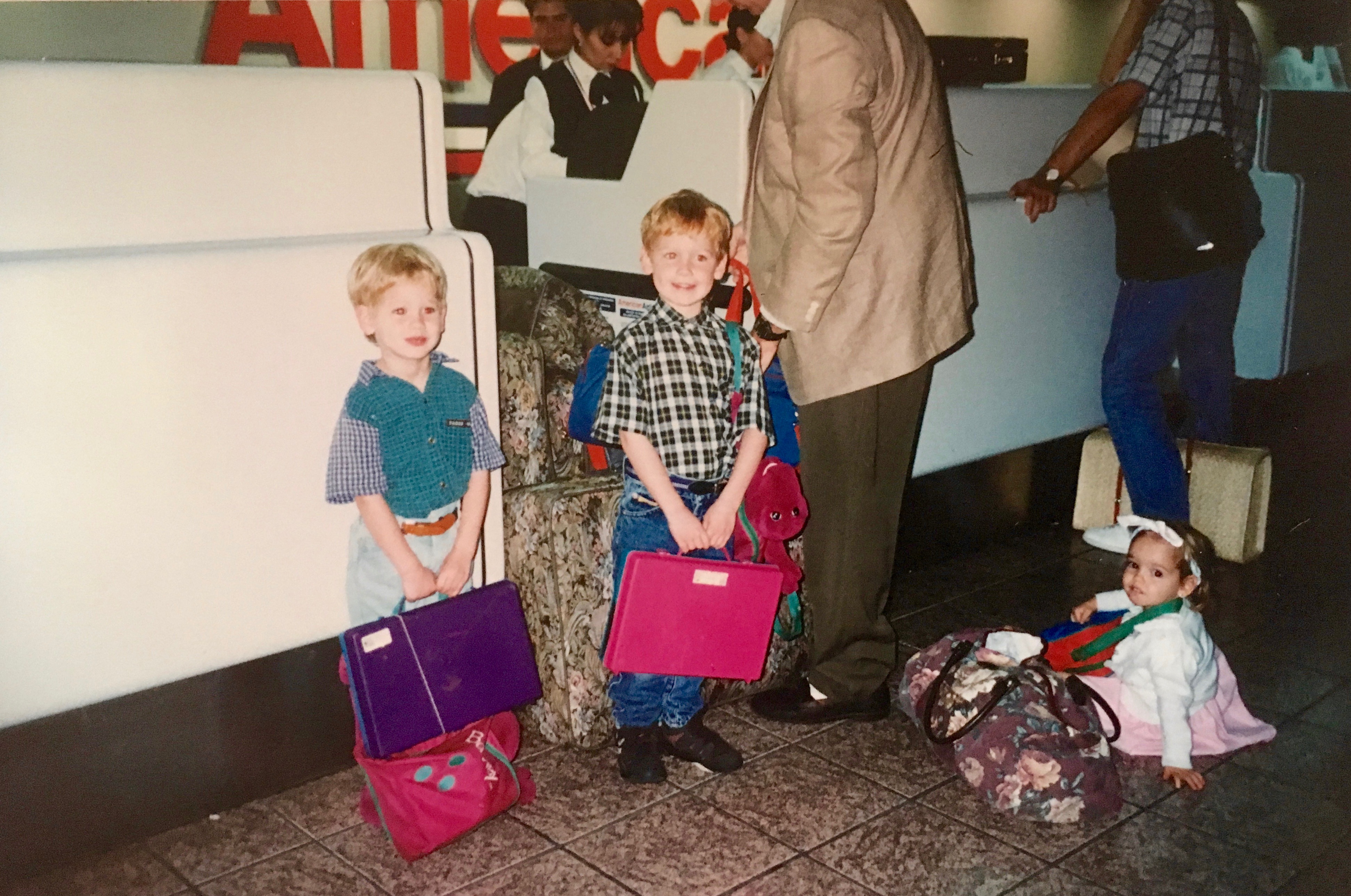 One thing about missionary life is we got used to traveling together