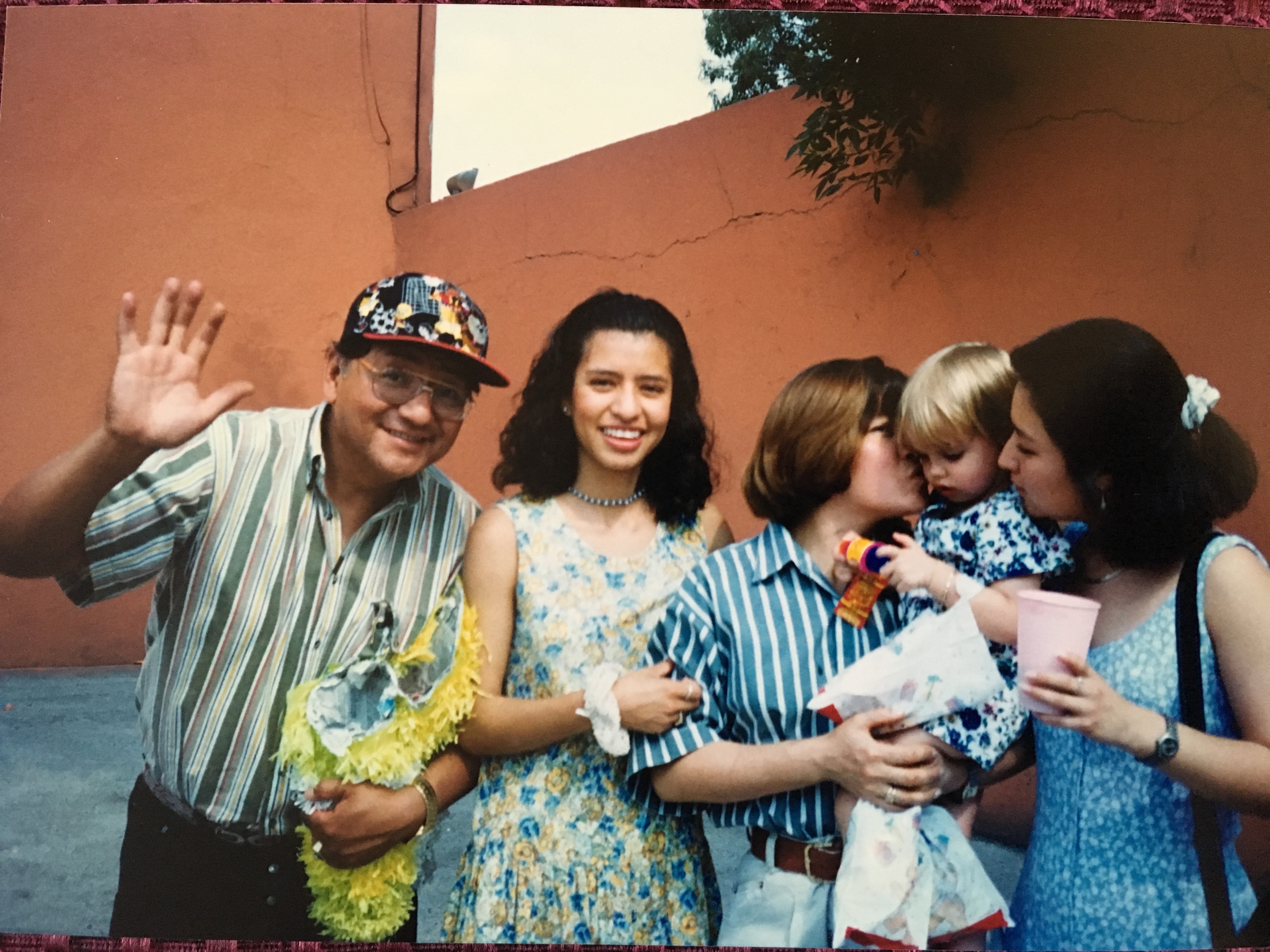 Our neighbors Luis & Gloria loved our children and we had a lot of fun with them