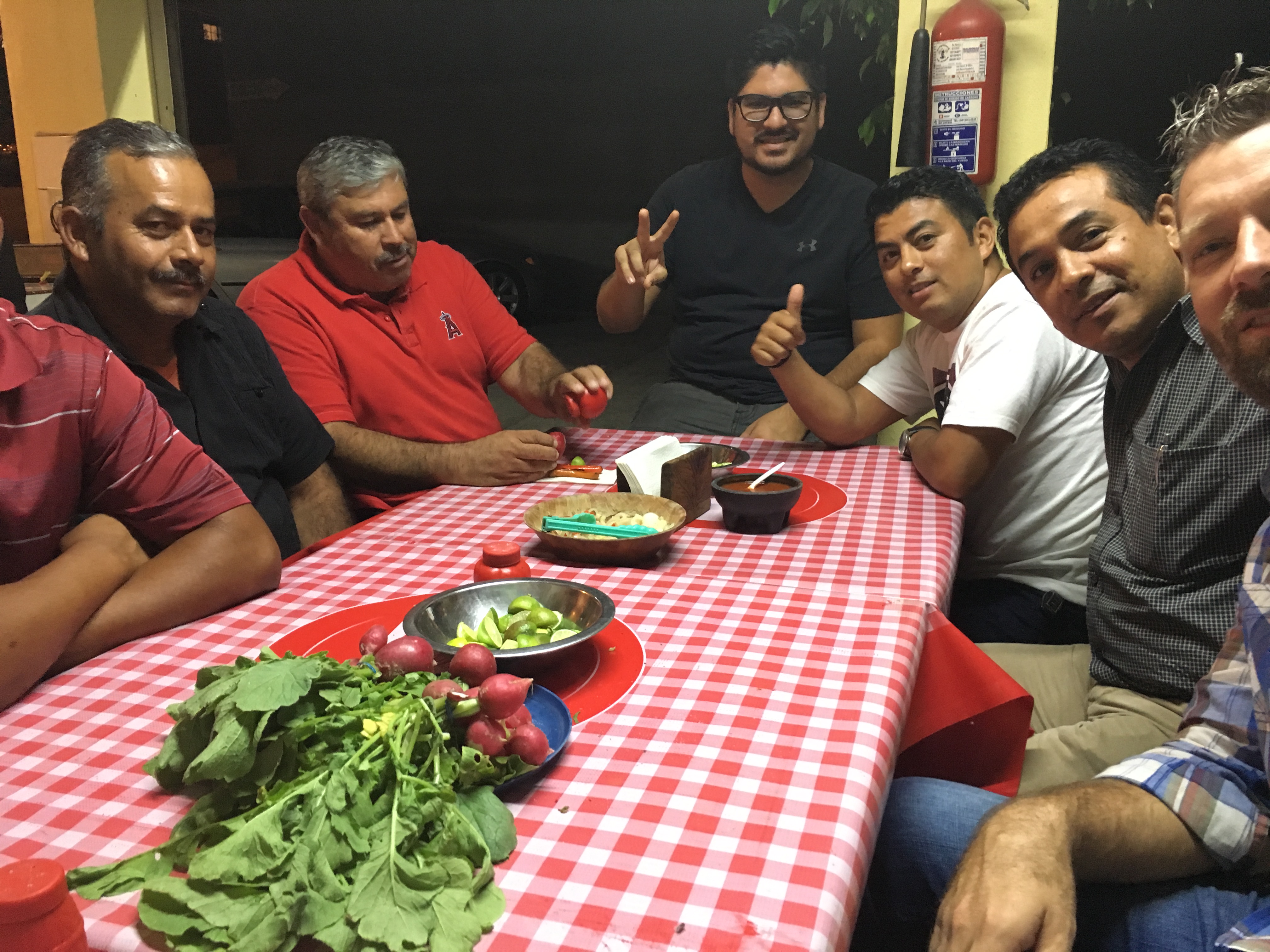 Good food is always an important part of our time together