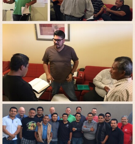 Our group of pastors that are going through the Incubator church planing training