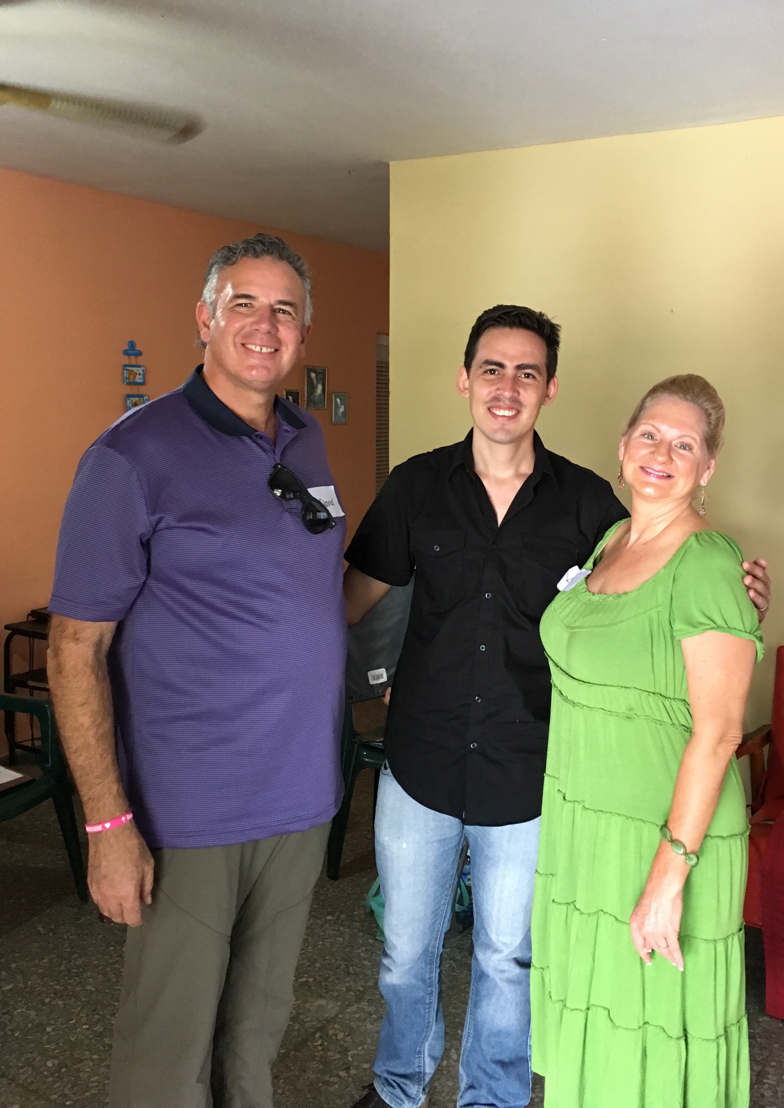 David & Dawn with Frank Batista