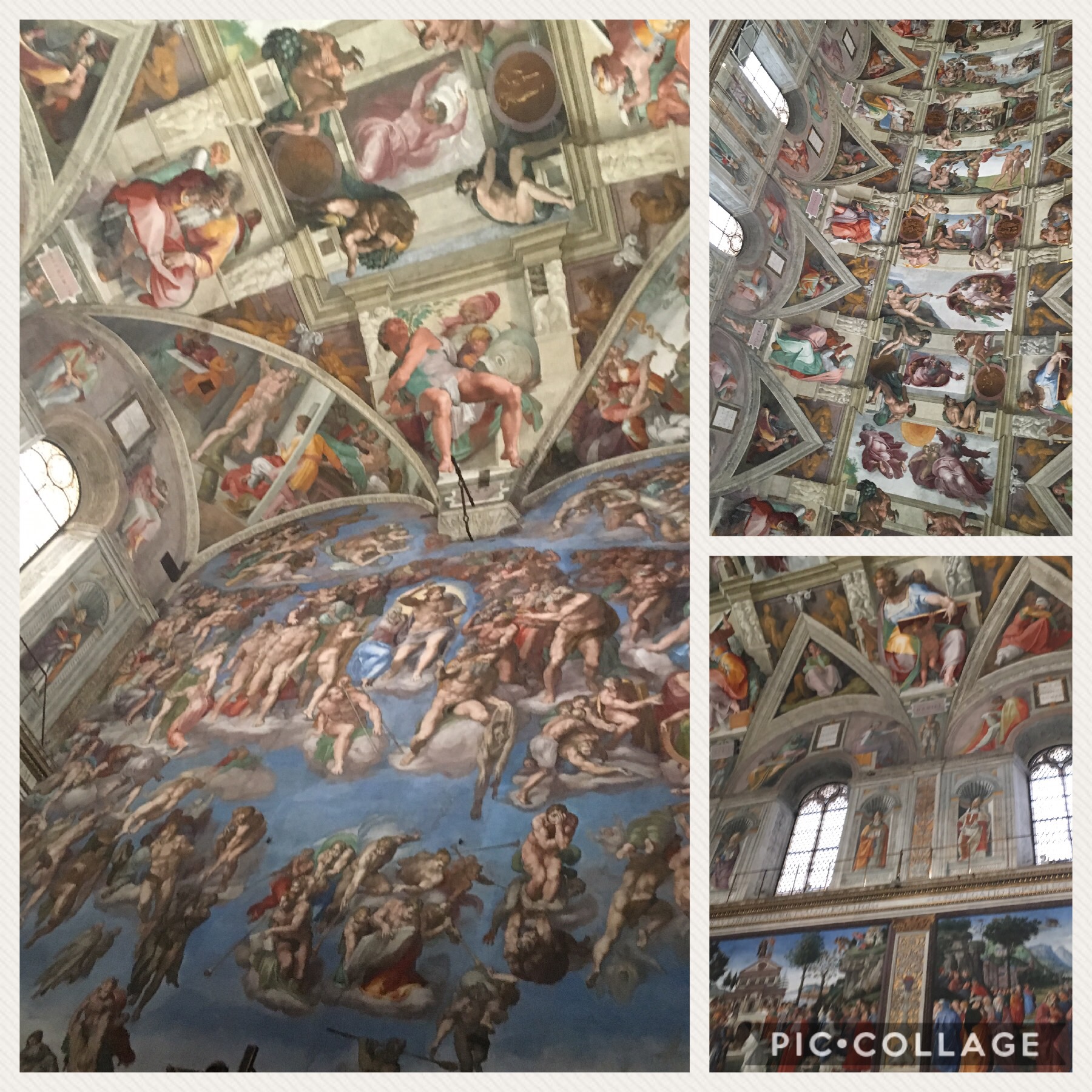 Michelangelo's masterpiece found in the Sistine Chapel
