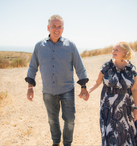 Dawn and I walk on this winding road of faith together