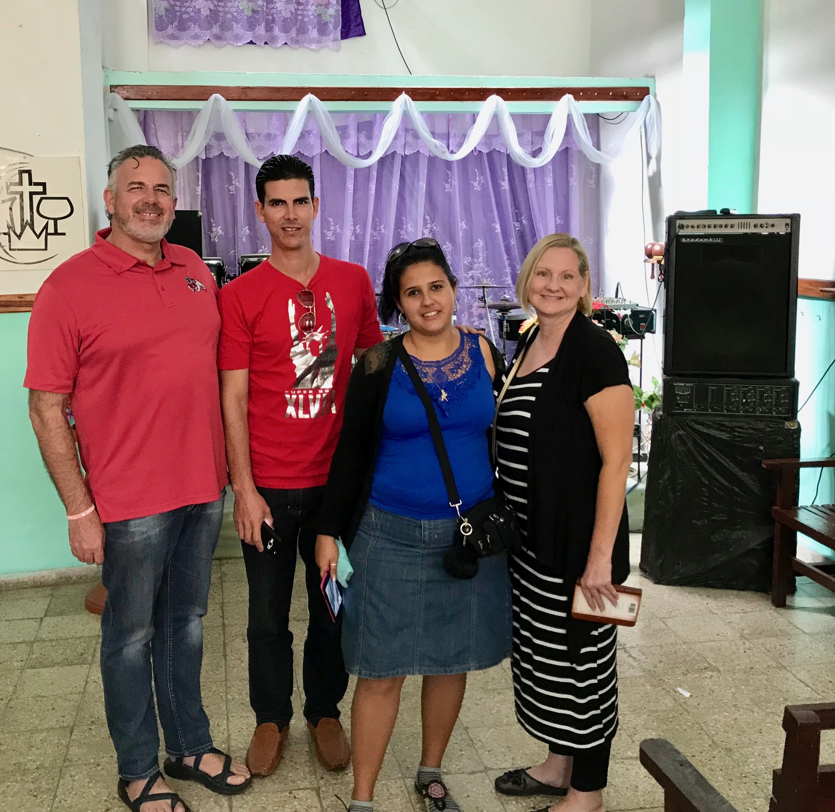 Dave and Dawn with Pastor Mario and his wife, Yany