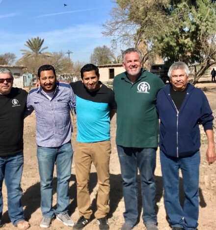 Pastor Daniel Nuñez, Pastor Edson Martinez, Pastor Mere Godinez, Dave Diaso and Pastor Rafael