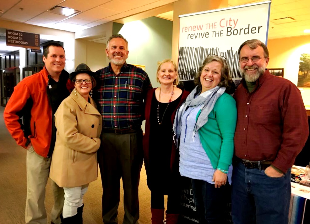 Dave and Dawn in the middle with fellow MTW Mexico missionaries, Jamie and Jen Burkemper, Dan and Becky Young