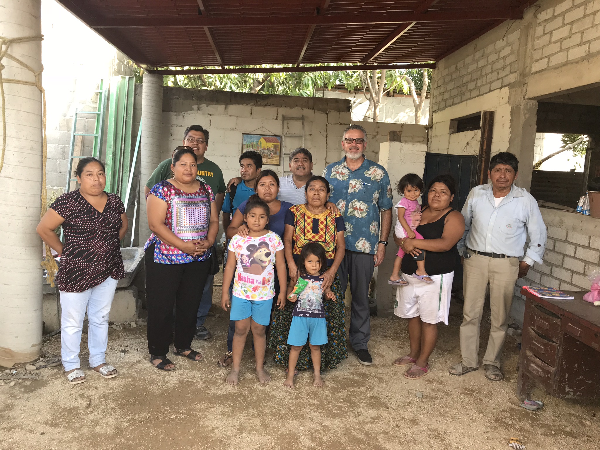 Some of the people I met in Ixtepec from one of the churches