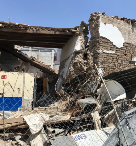 Juchitán is close to the epicenter and the city suffered much loss