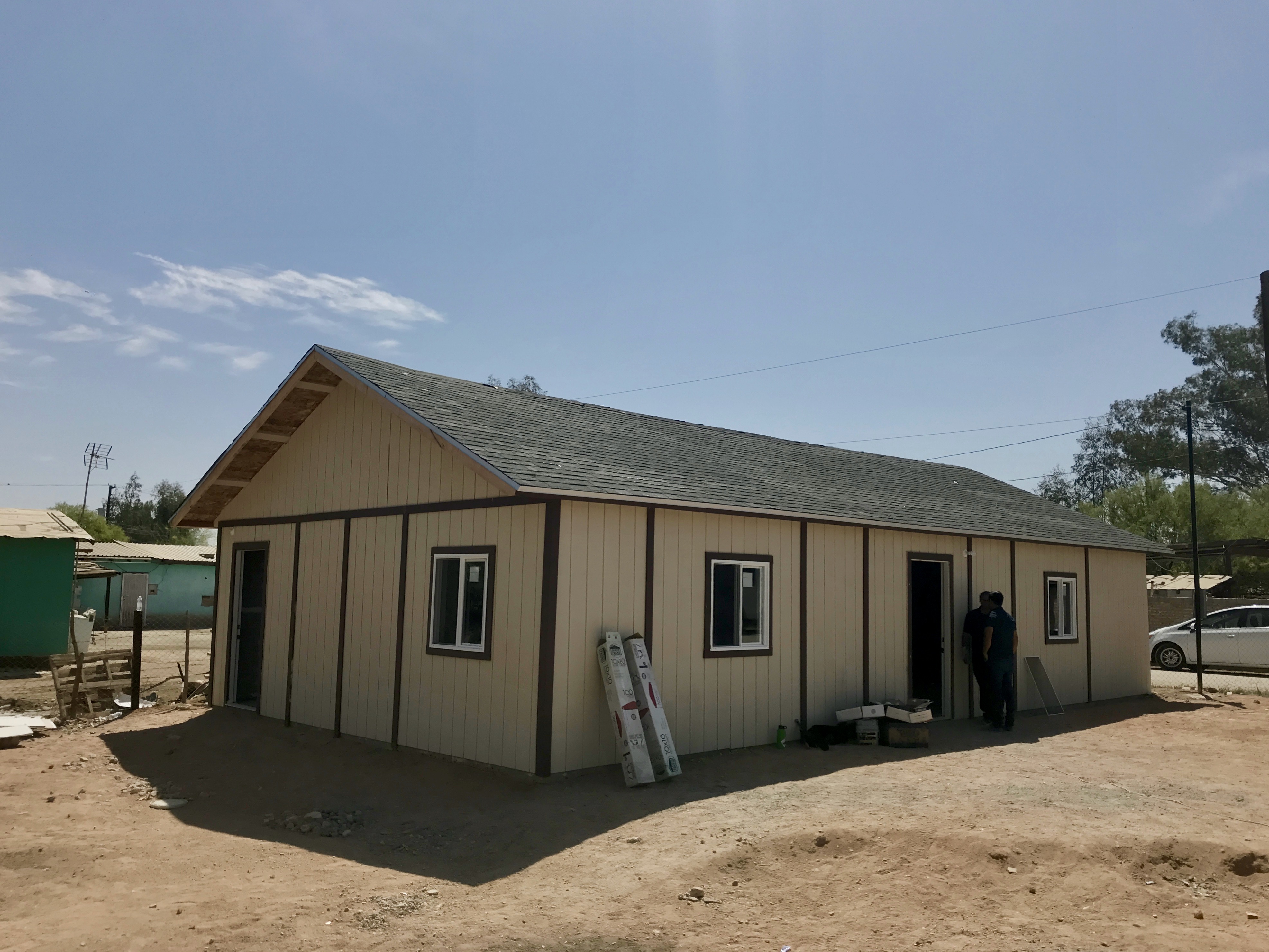 The Hannah Diaso Memorial Church just outside of Mexicali, Mexico