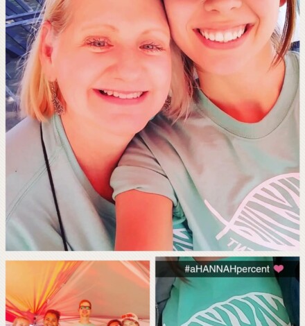 Elissa and Dawn along with other friends and family