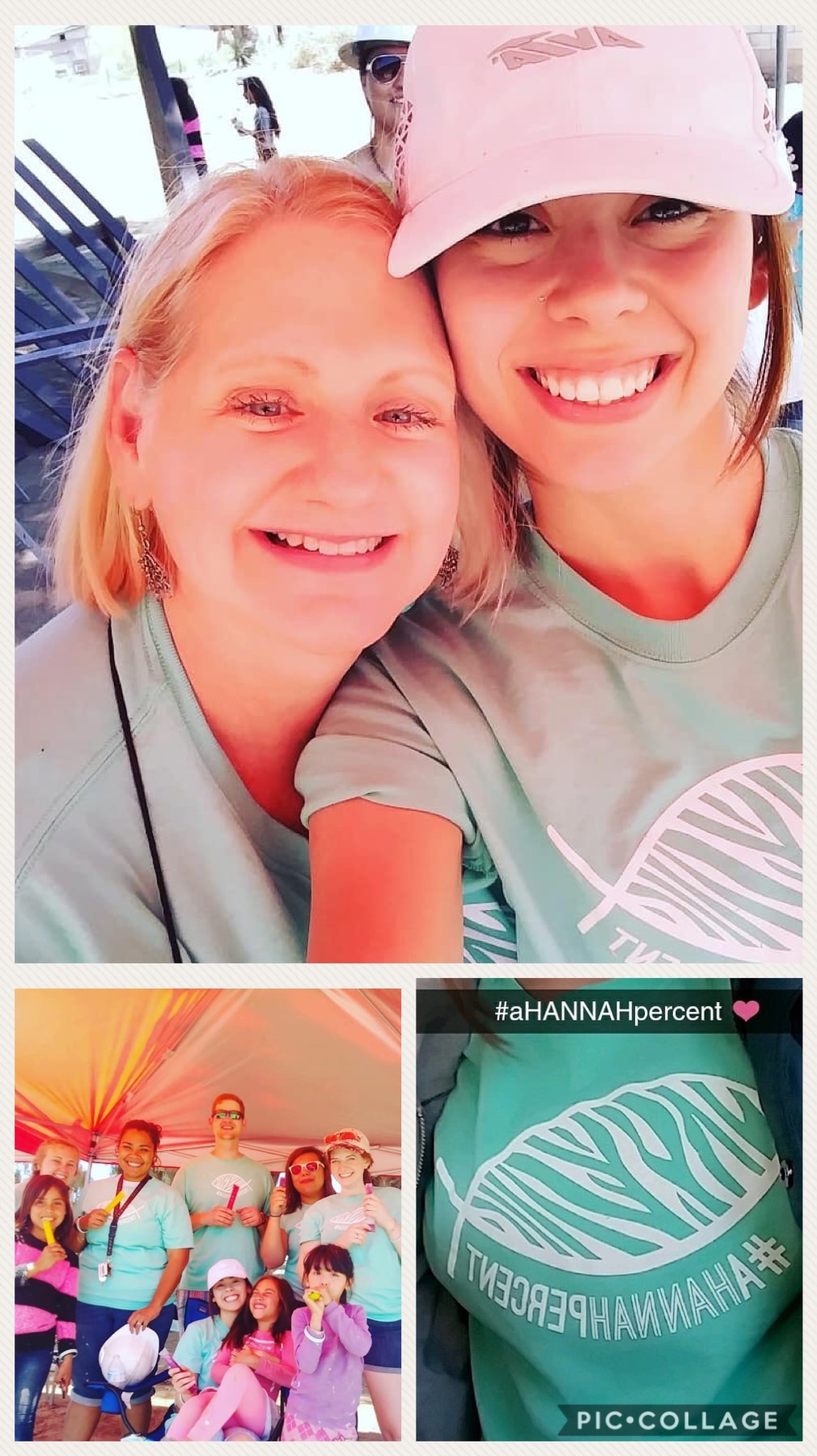 Elissa and Dawn along with other friends and family