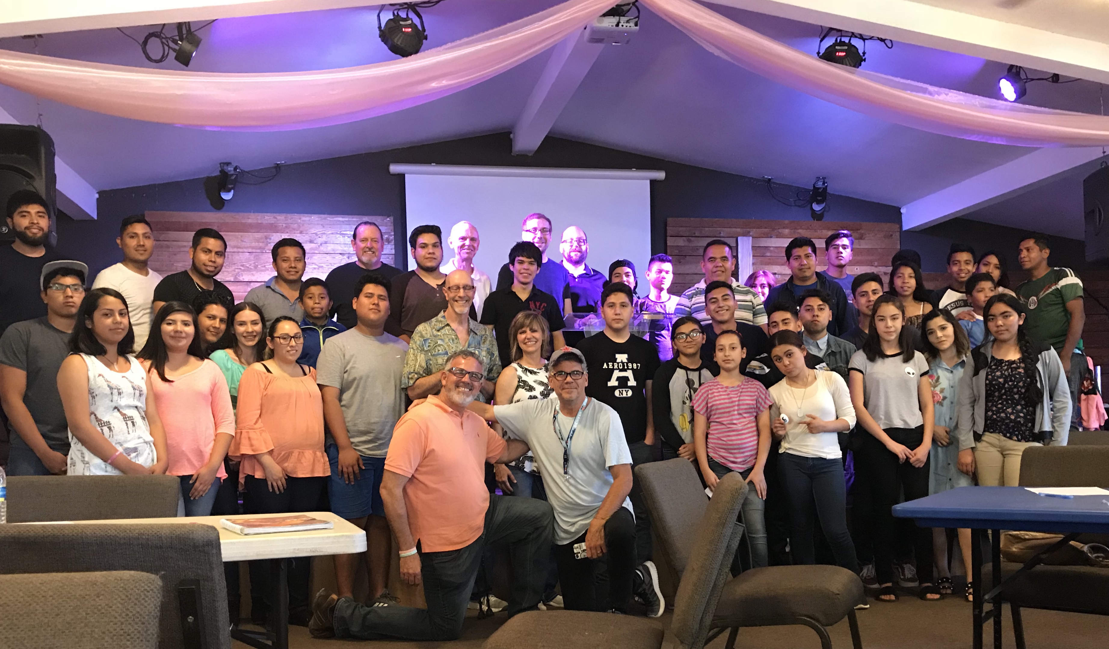 The group that attended the worship workshop in Tijuana