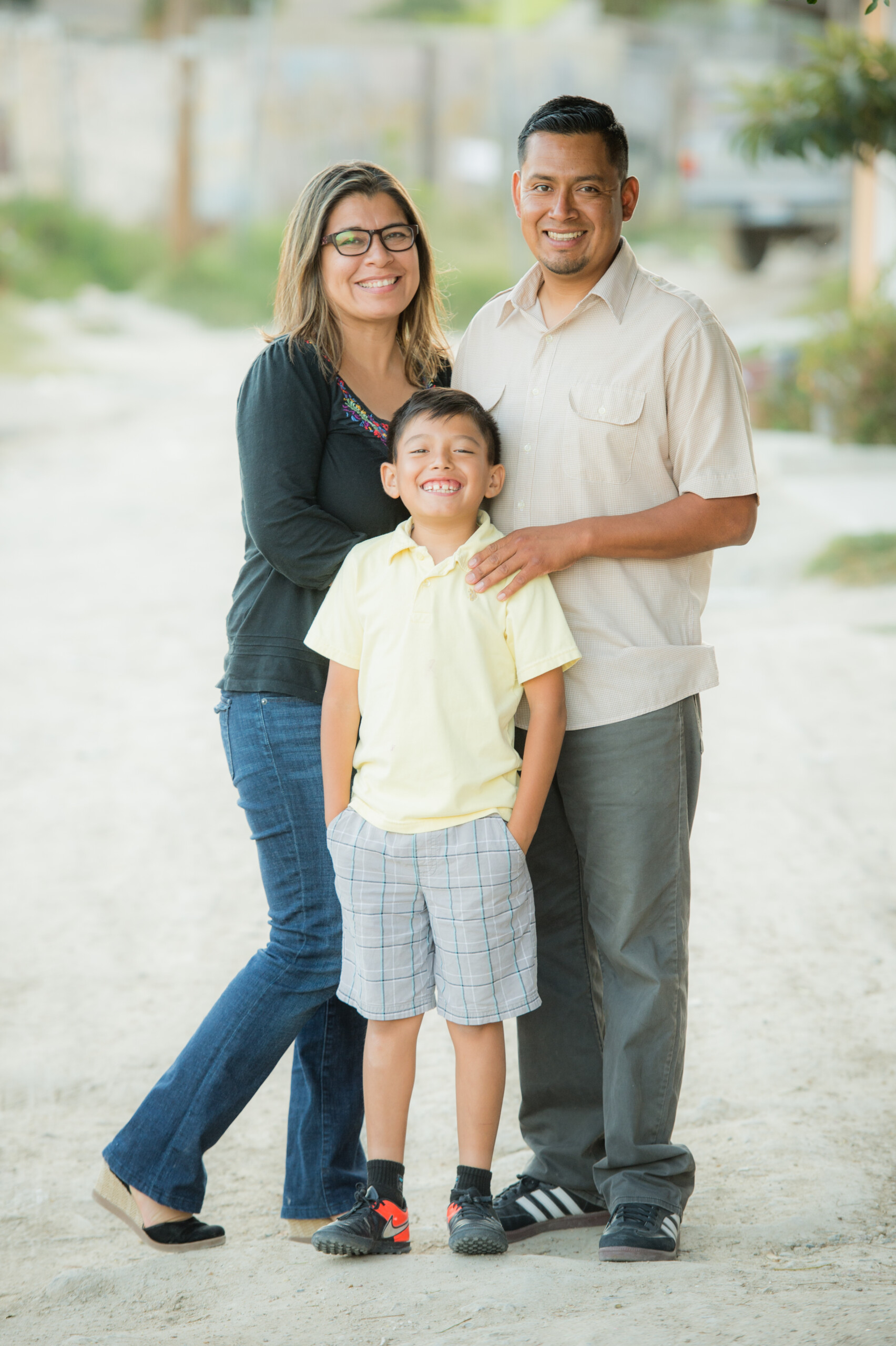 Pastor Victor & Sol with their son, Abraham