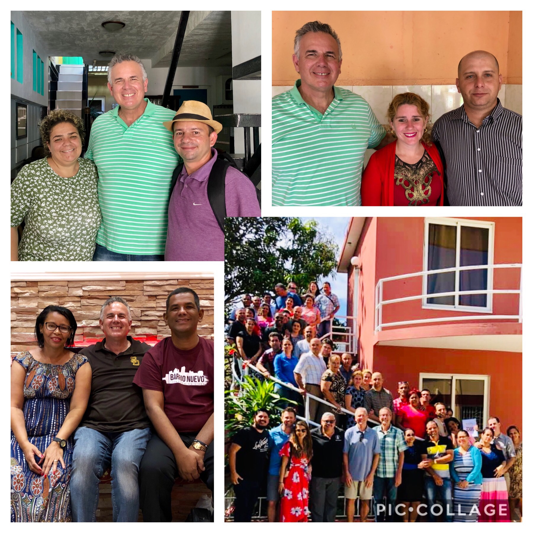 Our group with the church planters in Havana