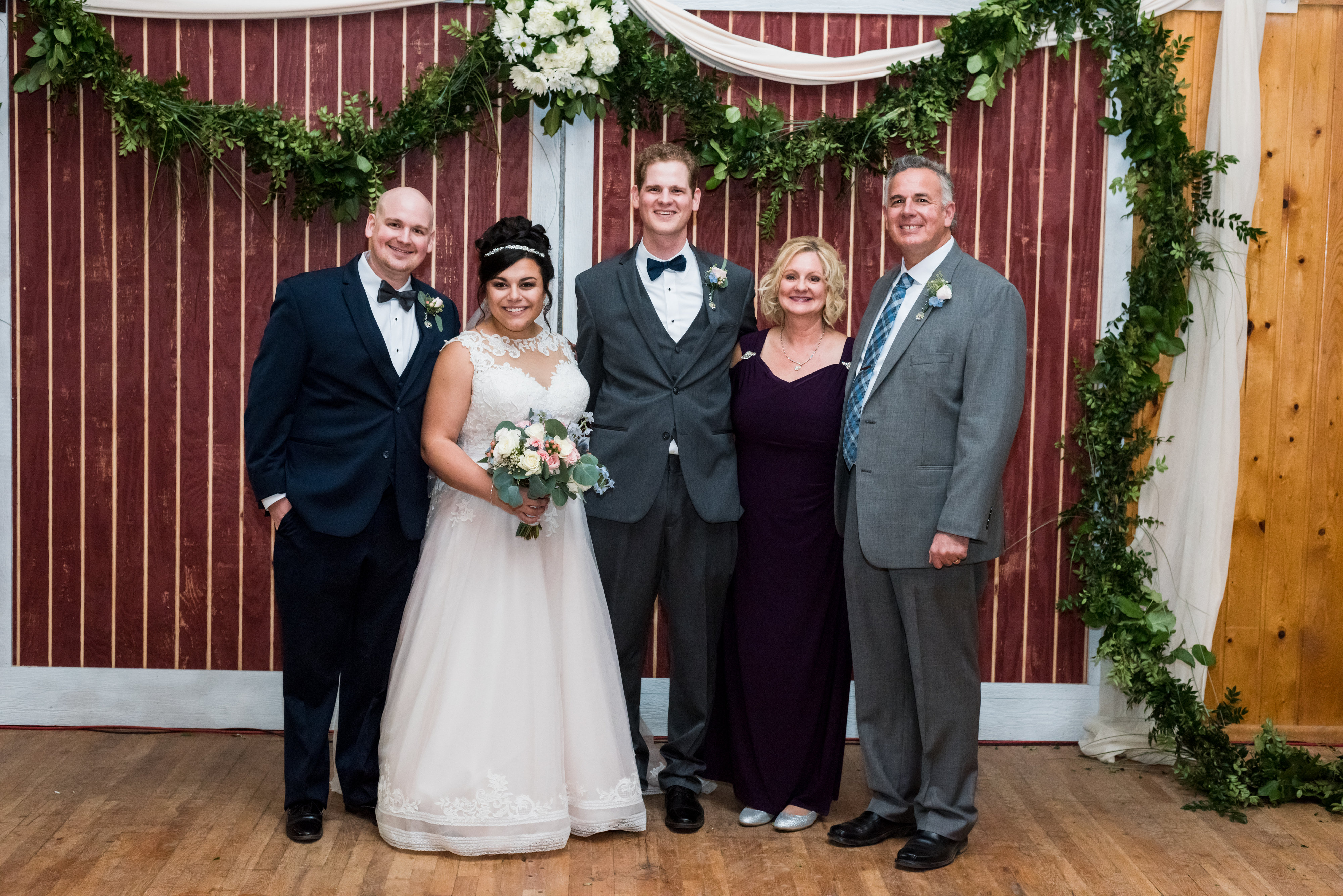 Our growing family: David jr., Hannah, Jonathan, Dawn and Dave