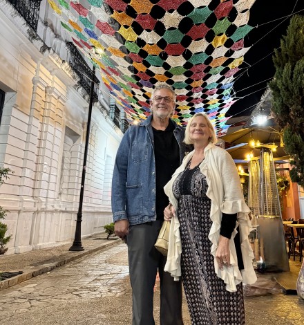 Dave and Dawn in San Cristobal de las Casas